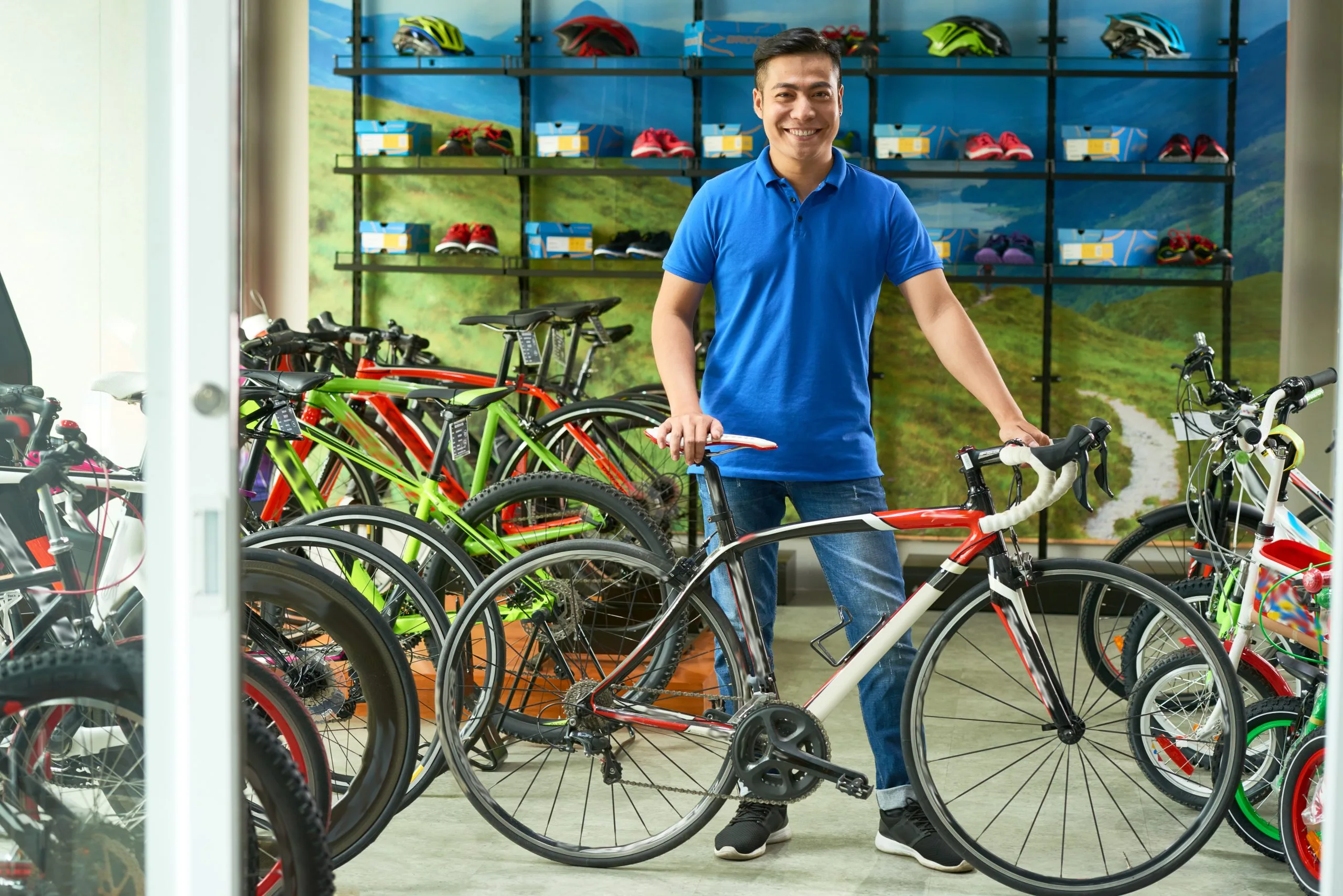 Singapore Bicycle Market Outlook Supported by Urban Commuting, Recreation, and 8.2% E-Bike Growth bicycle-store-sales-assistant-scaled