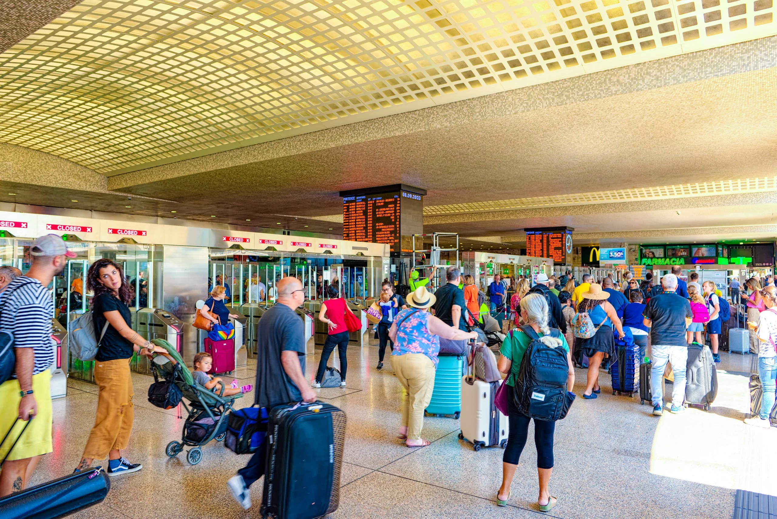 India Duty Free And Travel Retail Market Outlook to 2035 busy-transport-hub-is-central-train-station-rome-termini-scaled