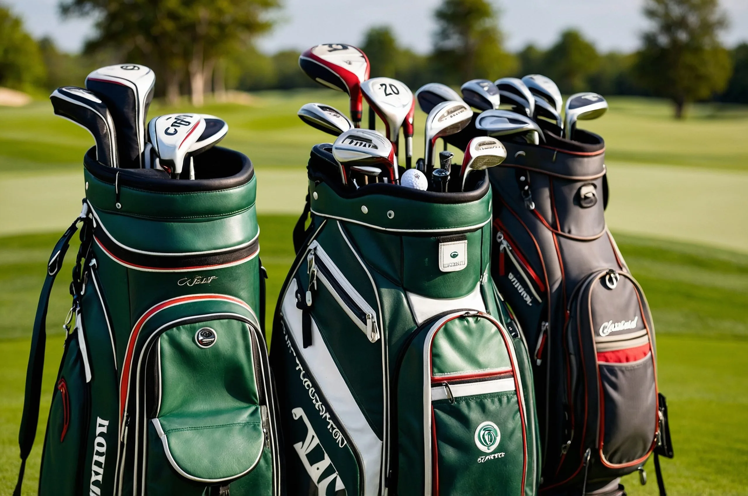 KSA Golf Equipment Market Driven by 12 Percent Rise in Sports Participation Trends closeup-old-golf-bags-green-scaled