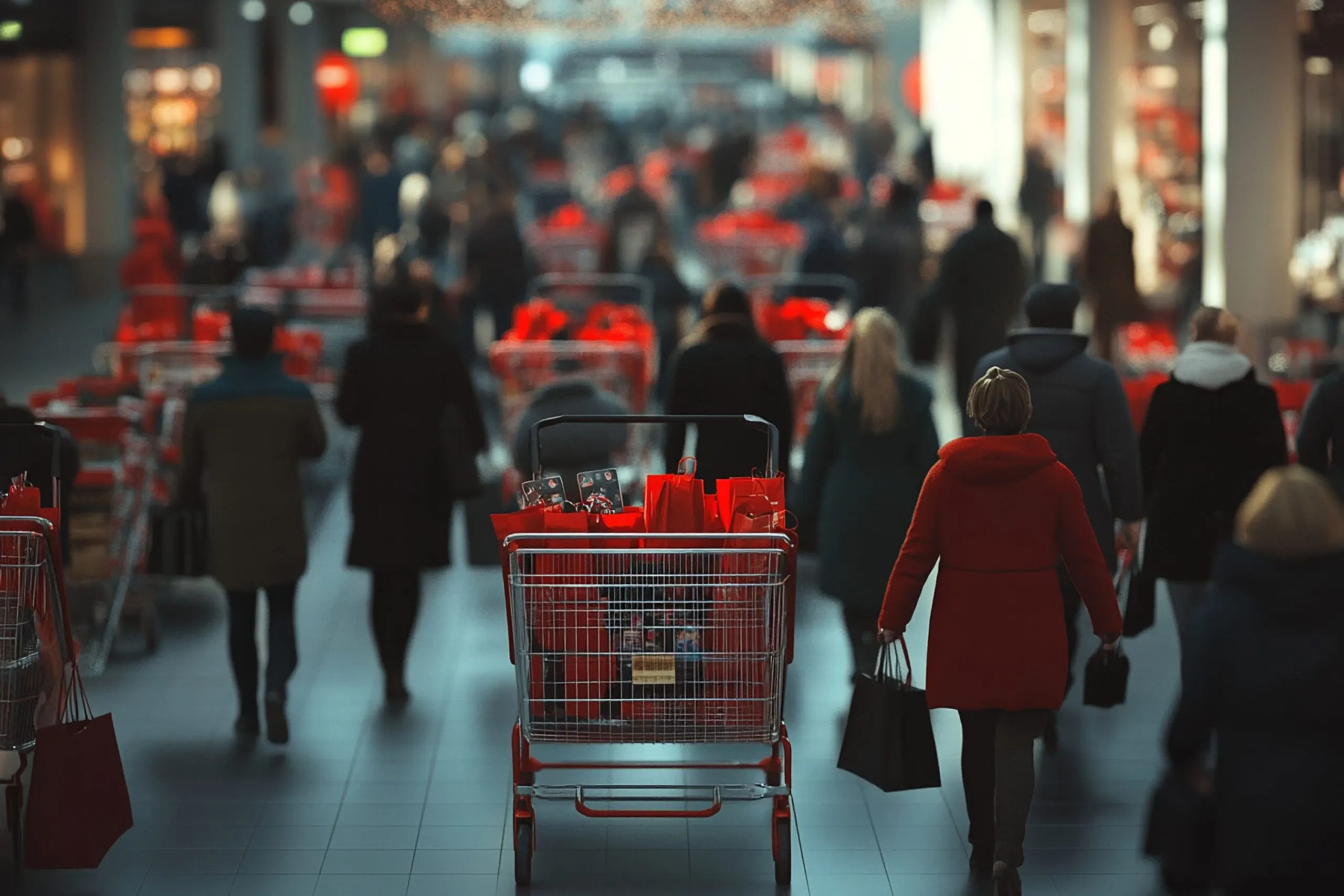 Singapore Duty Free And Travel Retail Market Outlook to 2035 customers-shopping-black-friday-bargains-scaled