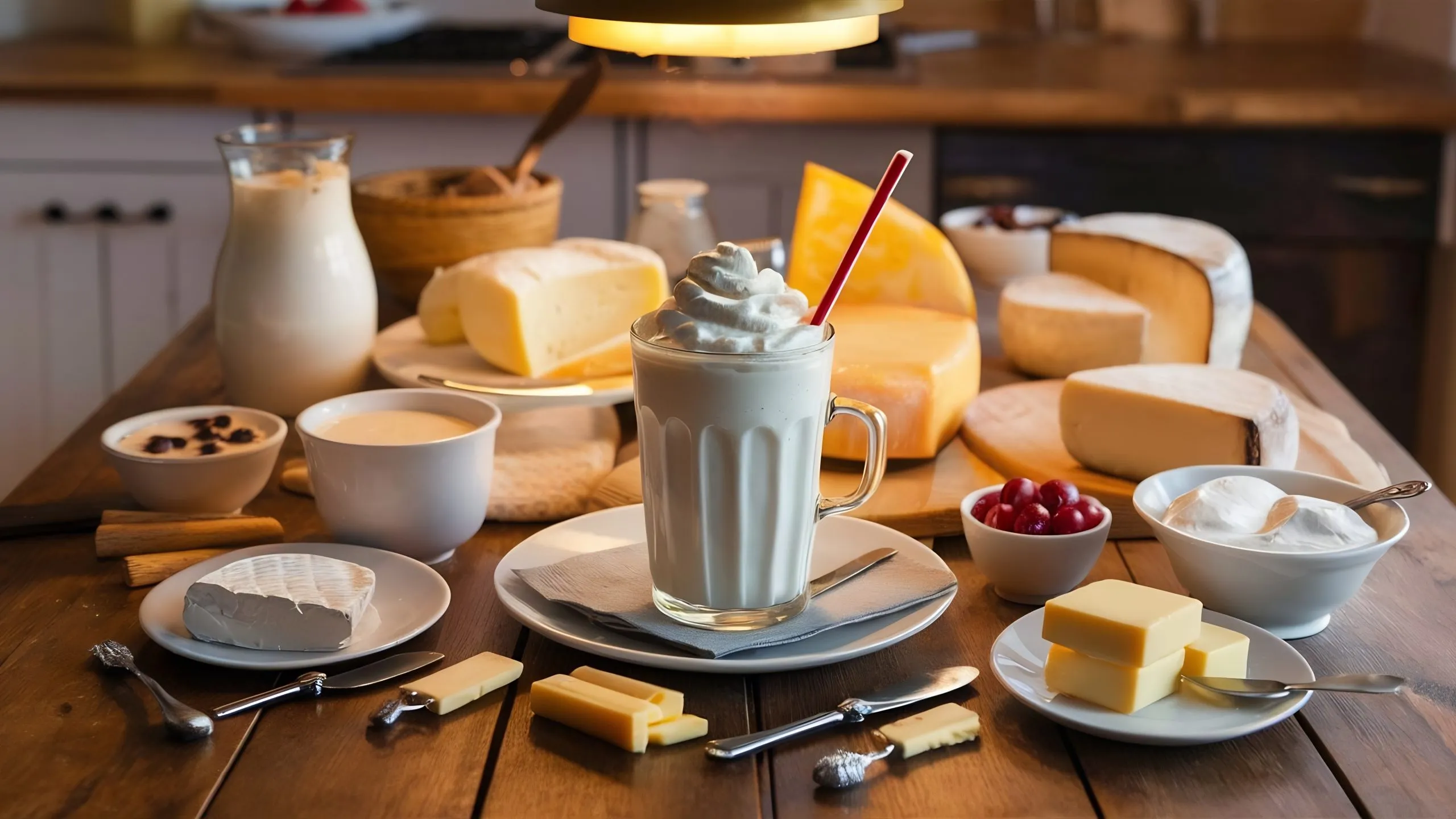 India Dairy Desserts Market Outlook to 2035 dairy-products-table-scaled