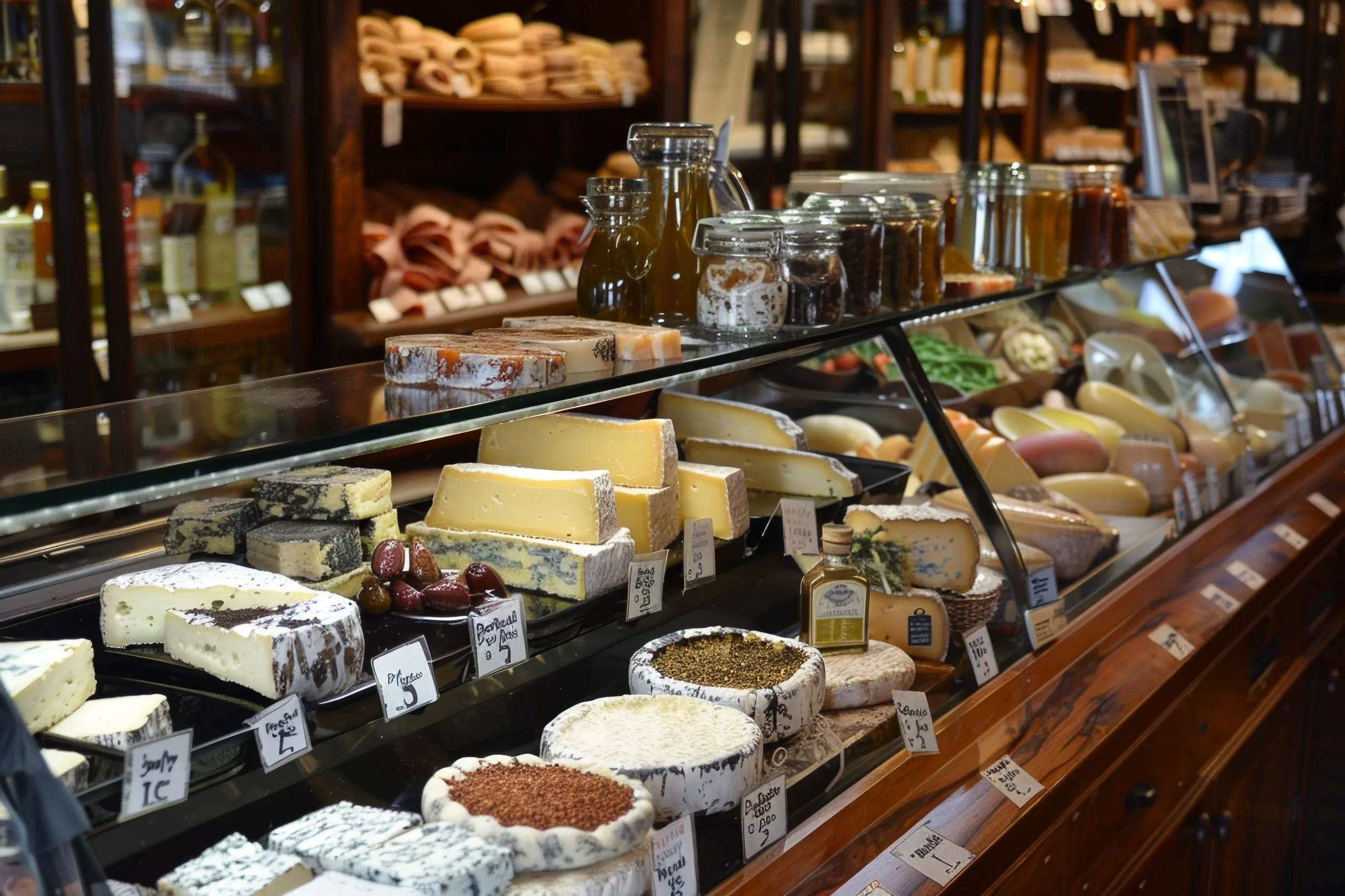 Nigeria Dairy Desserts Market Outlook to 2035 display-cheeses-other-food-items-store-scaled