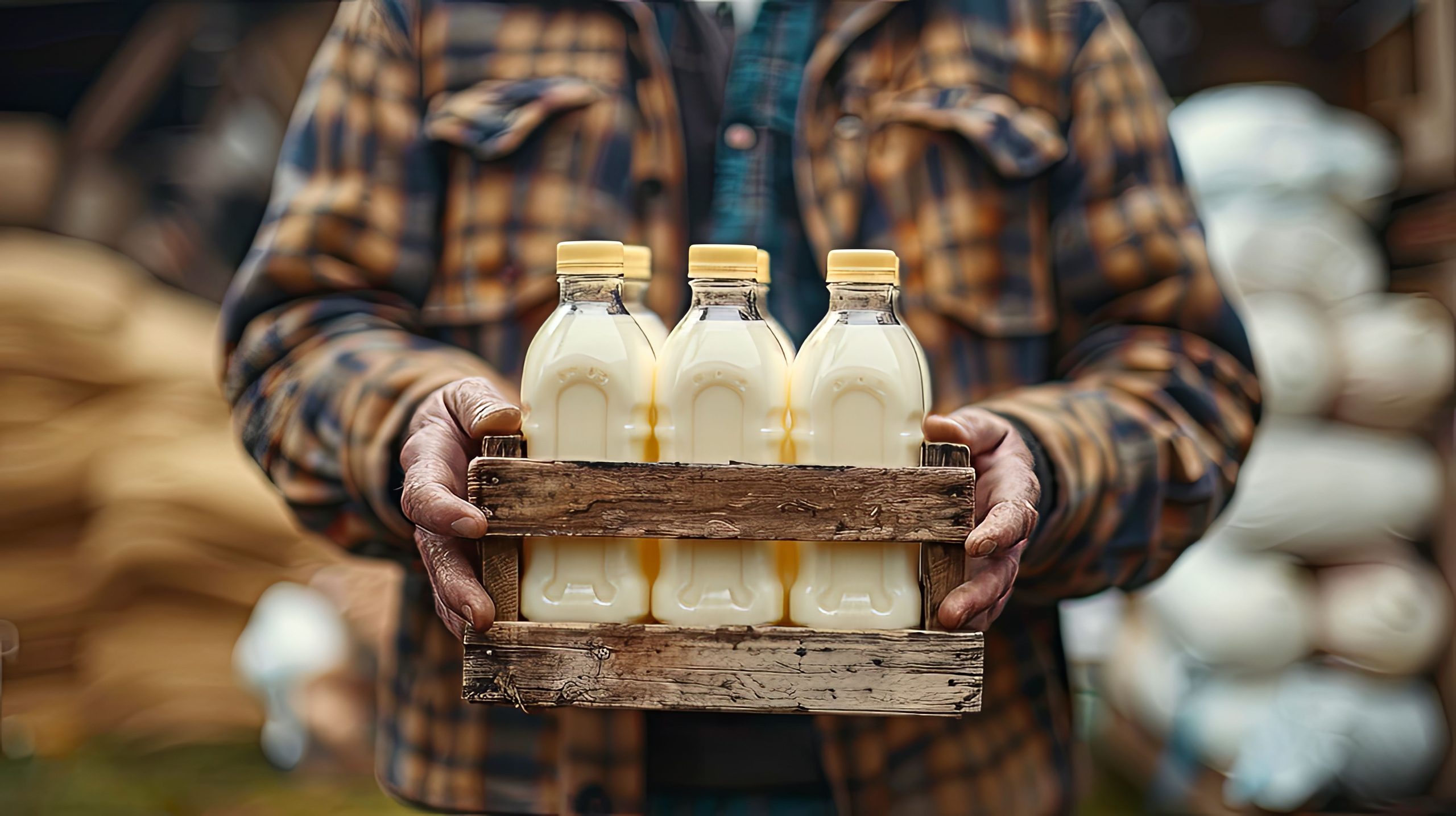 farmer-holding-crate-fresh-milk-bottles-scaled