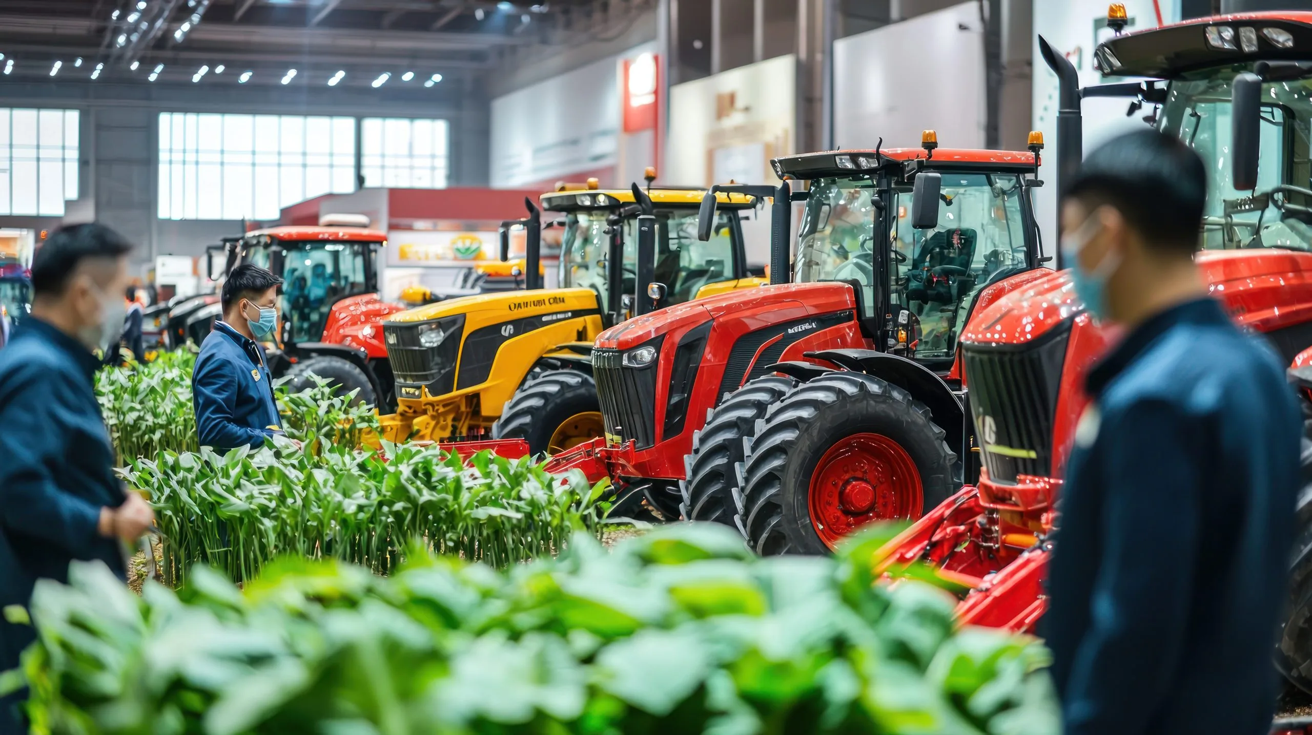 Philippines Agriculture Machinery Market Driven by Equipment Adoption Across Over 5 Million Hectares of Farmland farmers-inspecting-latest-models-agricultural-equipment-expo-scaled