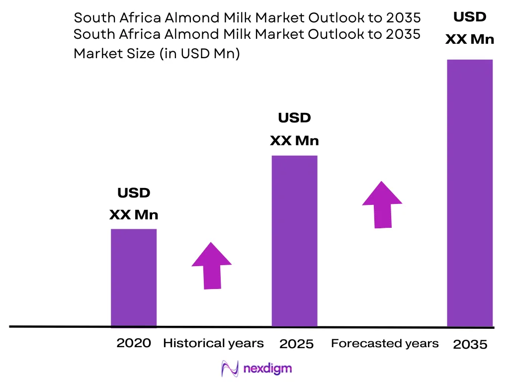 South Africa Almond Milk Market size
