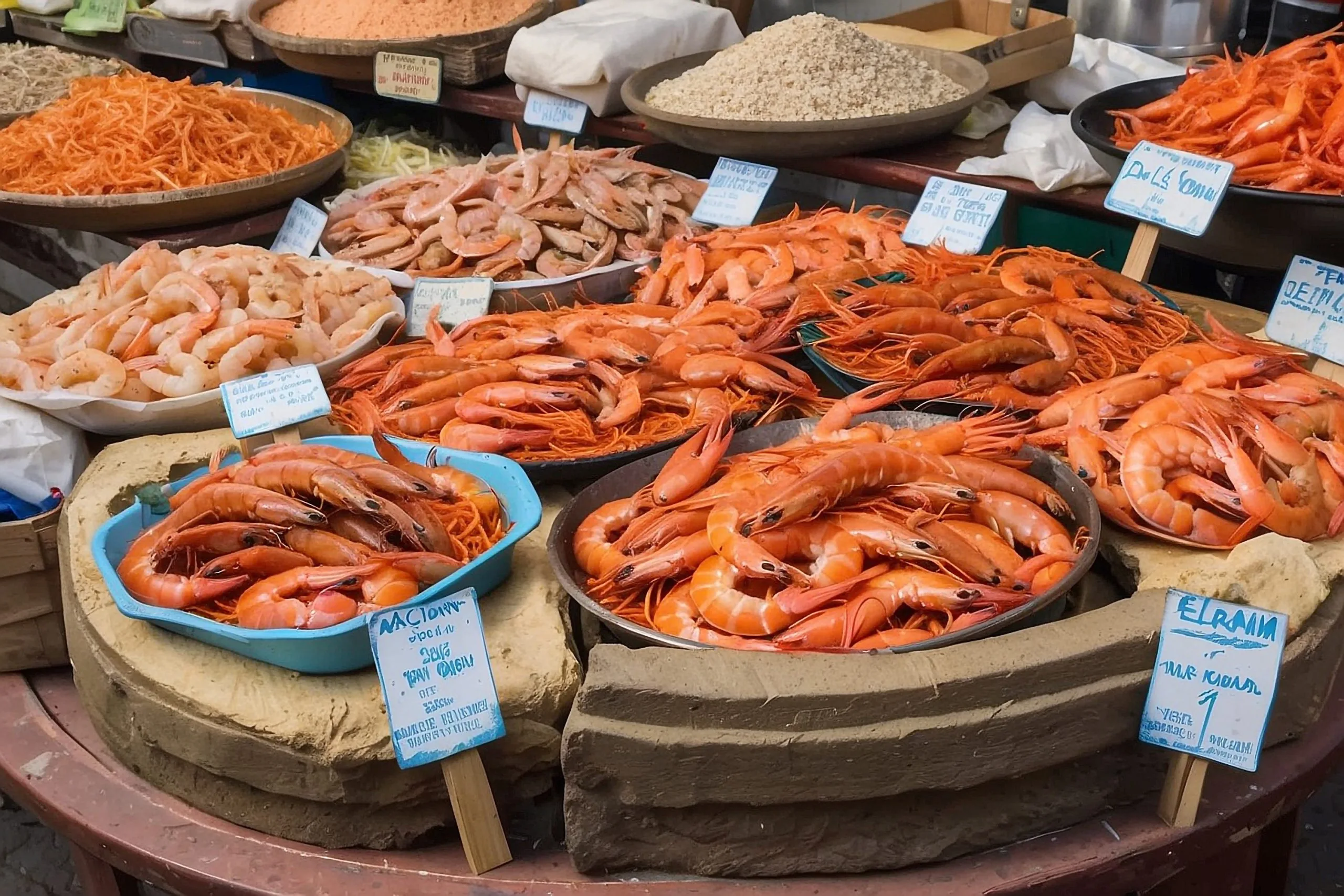 India Shrimp Market Outlook to 2035 image-shrimp-seafood-stall-market-island-tenerife-scaled