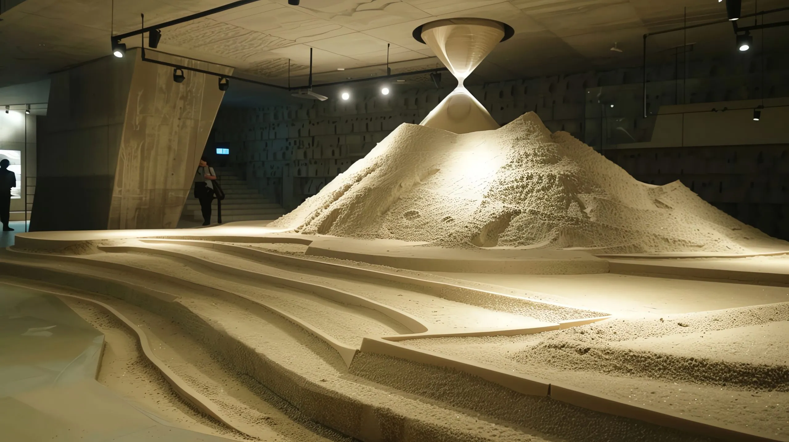India Silica Sand Market to Grow at 4.15 Percent CAGR Driven by Glass Manufacturing and Renewable Energy Demand large-sand-sculpture-shape-mountain-with-large-hourglass-it-scaled