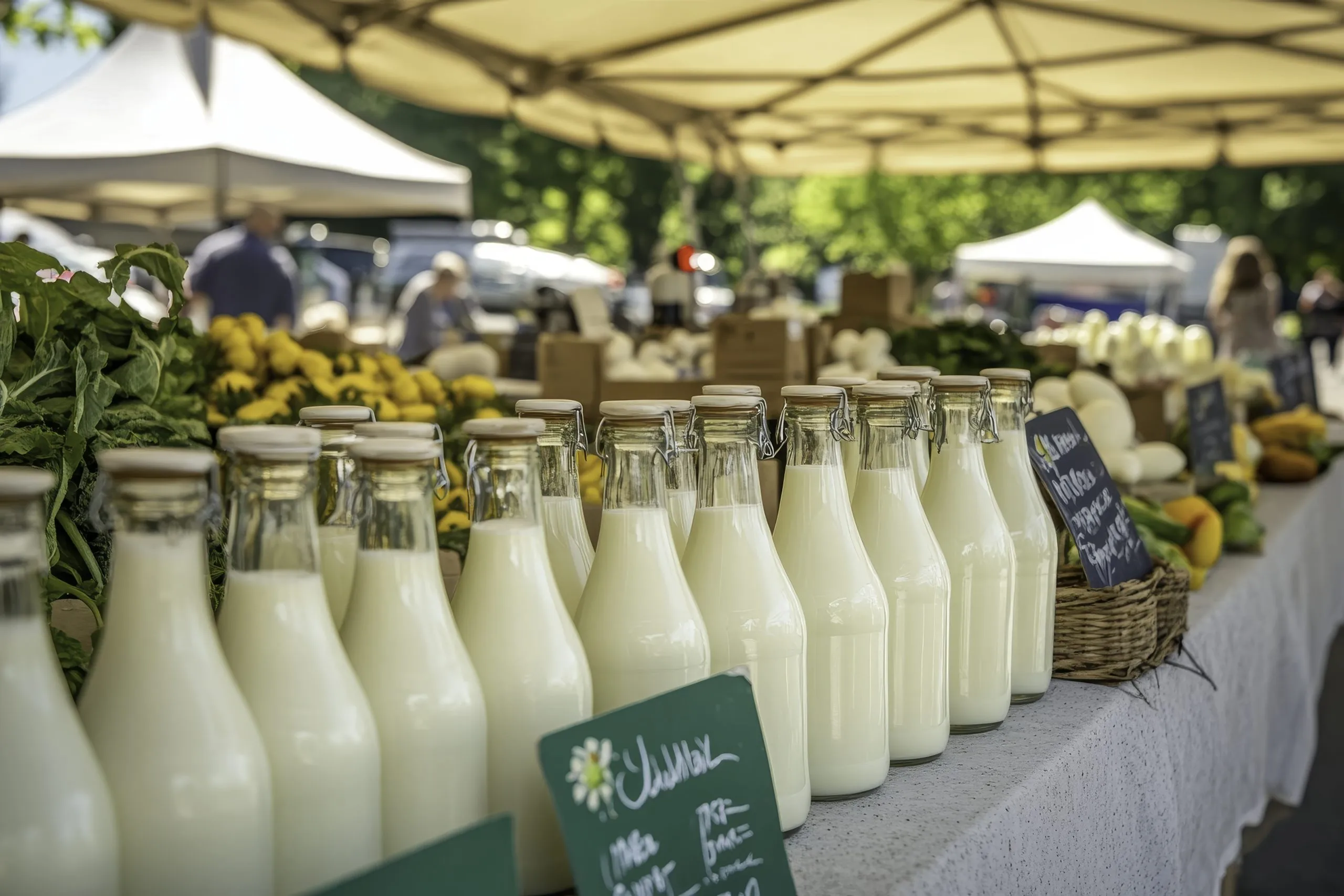India Reconstituted Milk Market Outlook to 2035 milk-bottles-outdoor-market-sunlight-scaled