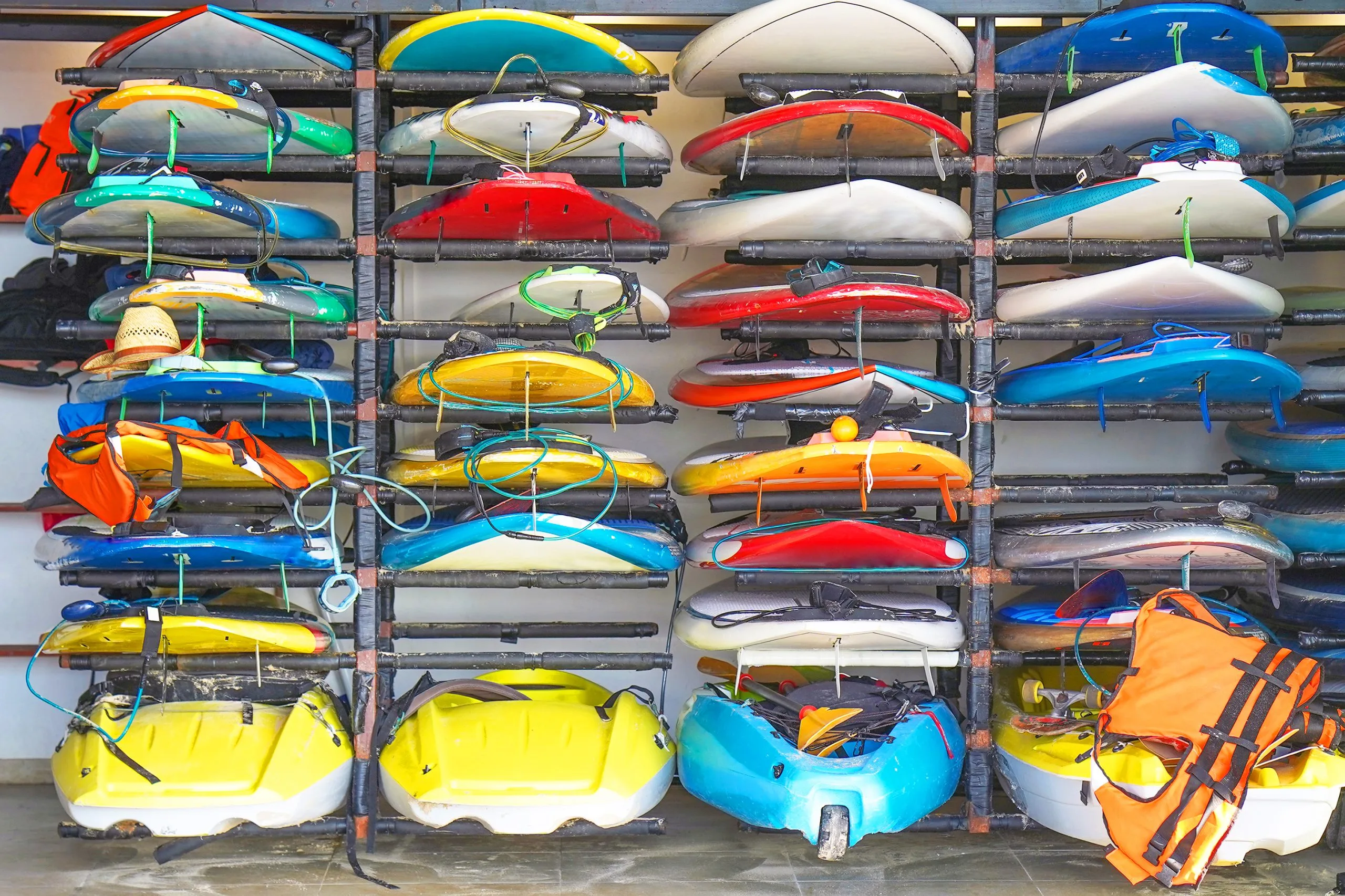 Singapore Surfing Equipment Market Expands as Global Demand Nears USD 6.3 Billion surfboards-rack-surfboard-rack-surf-shop-scaled