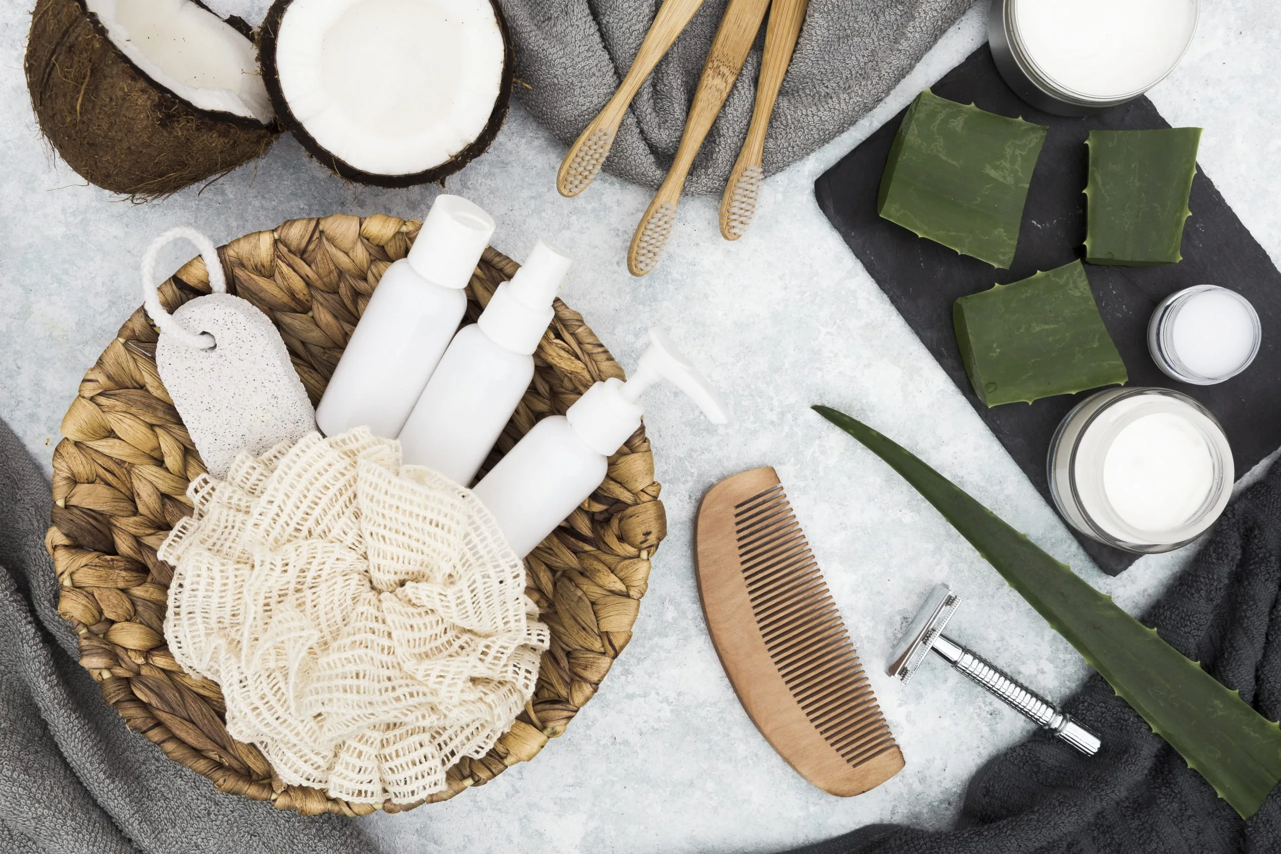 South Africa Organic Personal Care Market Gains Momentum as Global Demand Reaches USD 44.77 Billion value top-view-bath-concept-accessories-scaled
