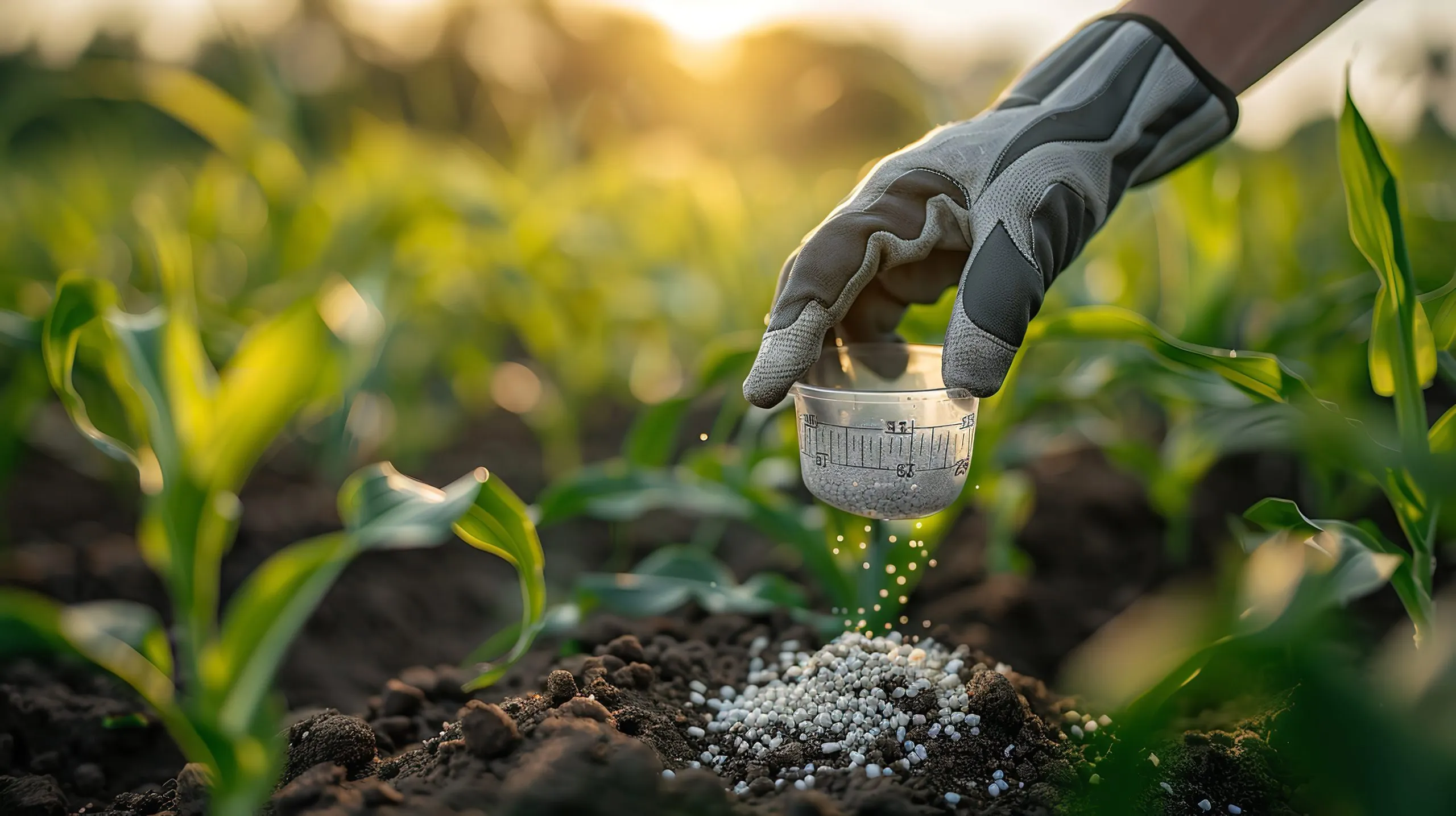 Vietnam Micronutrient Fertilizer Market Outlook to 2035 very-close-shot-hand-applying-urea-fertilizer-plant-featuring-vivid-natural-background-big-space-textual-usage-generative-ai-scaled