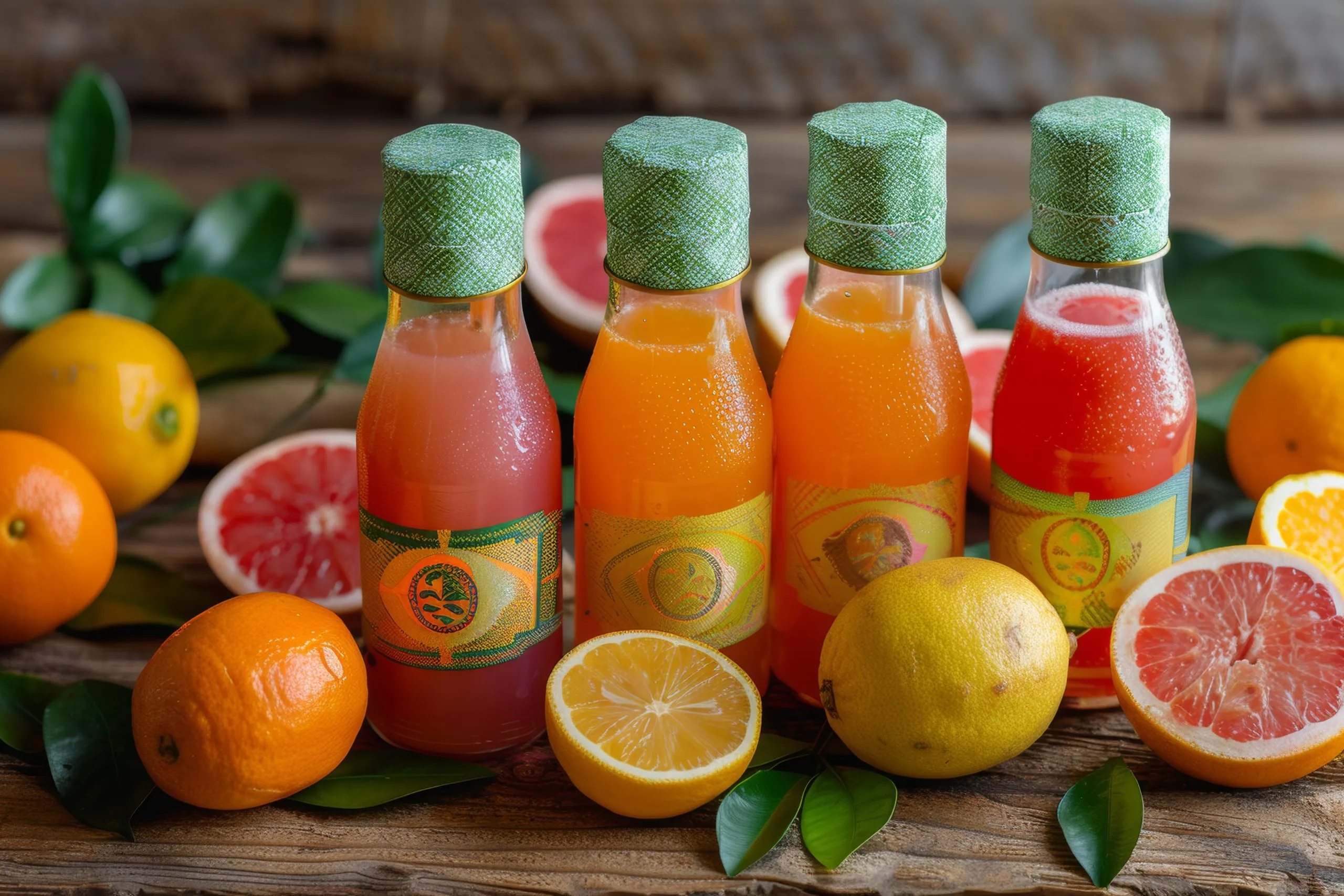 Vietnam Health Drinks Market Heads Toward USD 989.1 Million as Better-for-You Beverages Gain Wider Adoption assorted-citrus-juice-bottles-with-colorful-labels-wooden-table-with-fresh-fruits-natural-refreshment-scaled