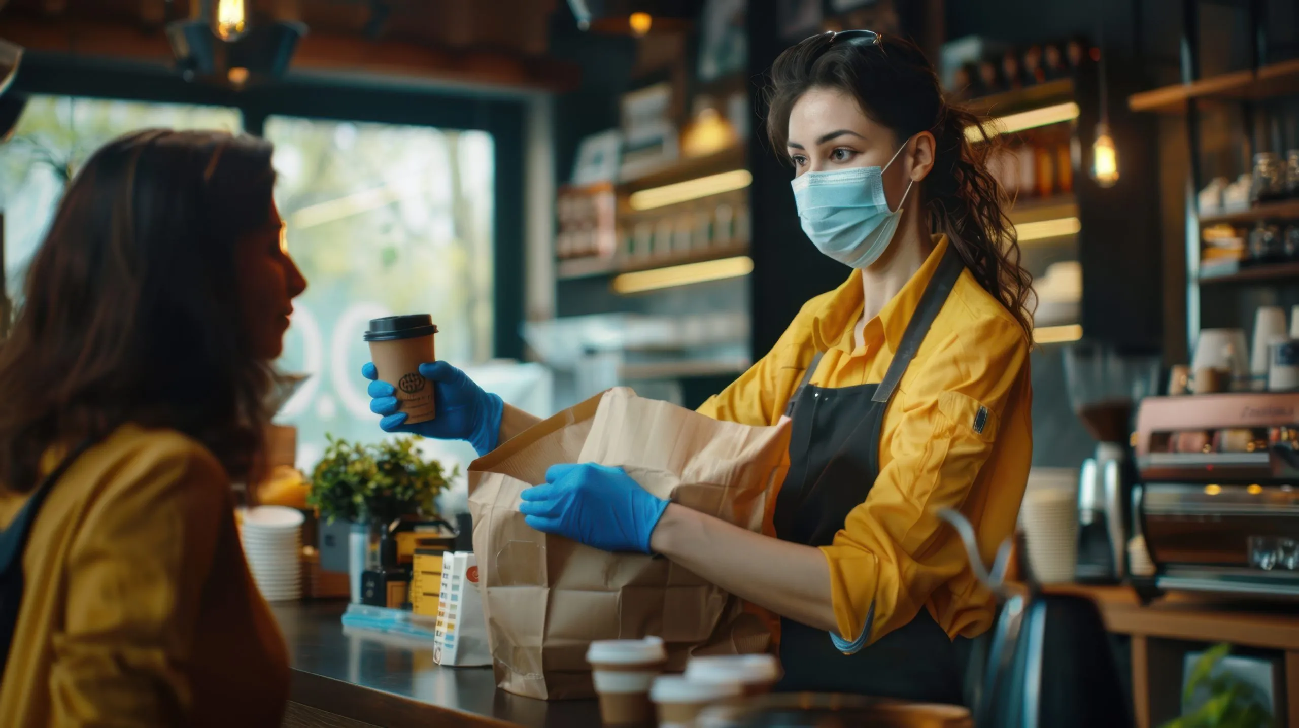 South Africa Quick Service Restaurant Market Set to Reach USD 25 Billion as Chain Expansion and Delivery Formats Grow barista-serving-takeaway-coffee-scaled