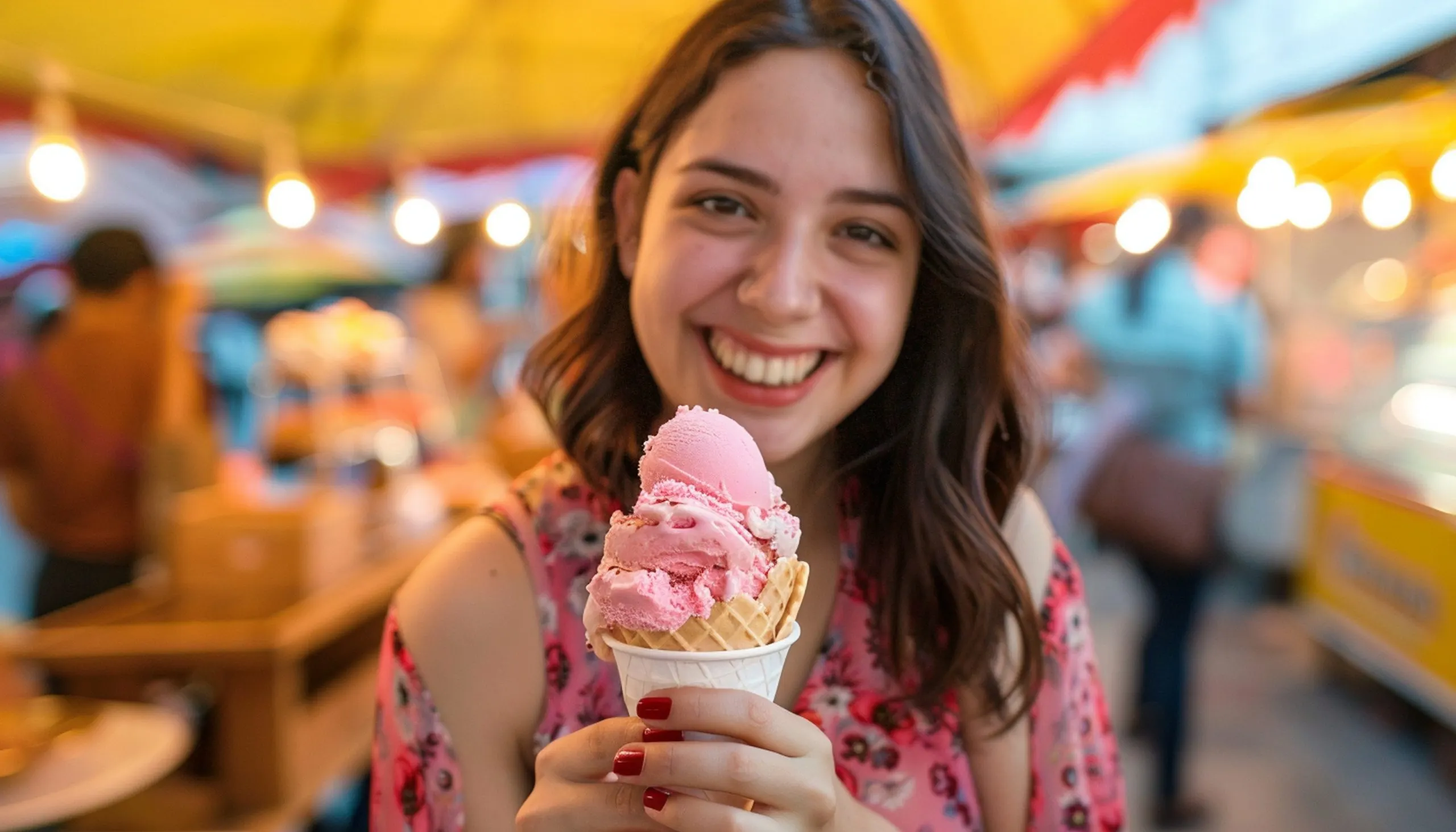 Philippines Dairy Free Ice Cream Market Heads Toward Growth as Global Dairy Free Ice Cream Moves to USD 2.6 Billion beautiful-young-woman-holding-ice-cream-her-hand-with-blur-background-scaled
