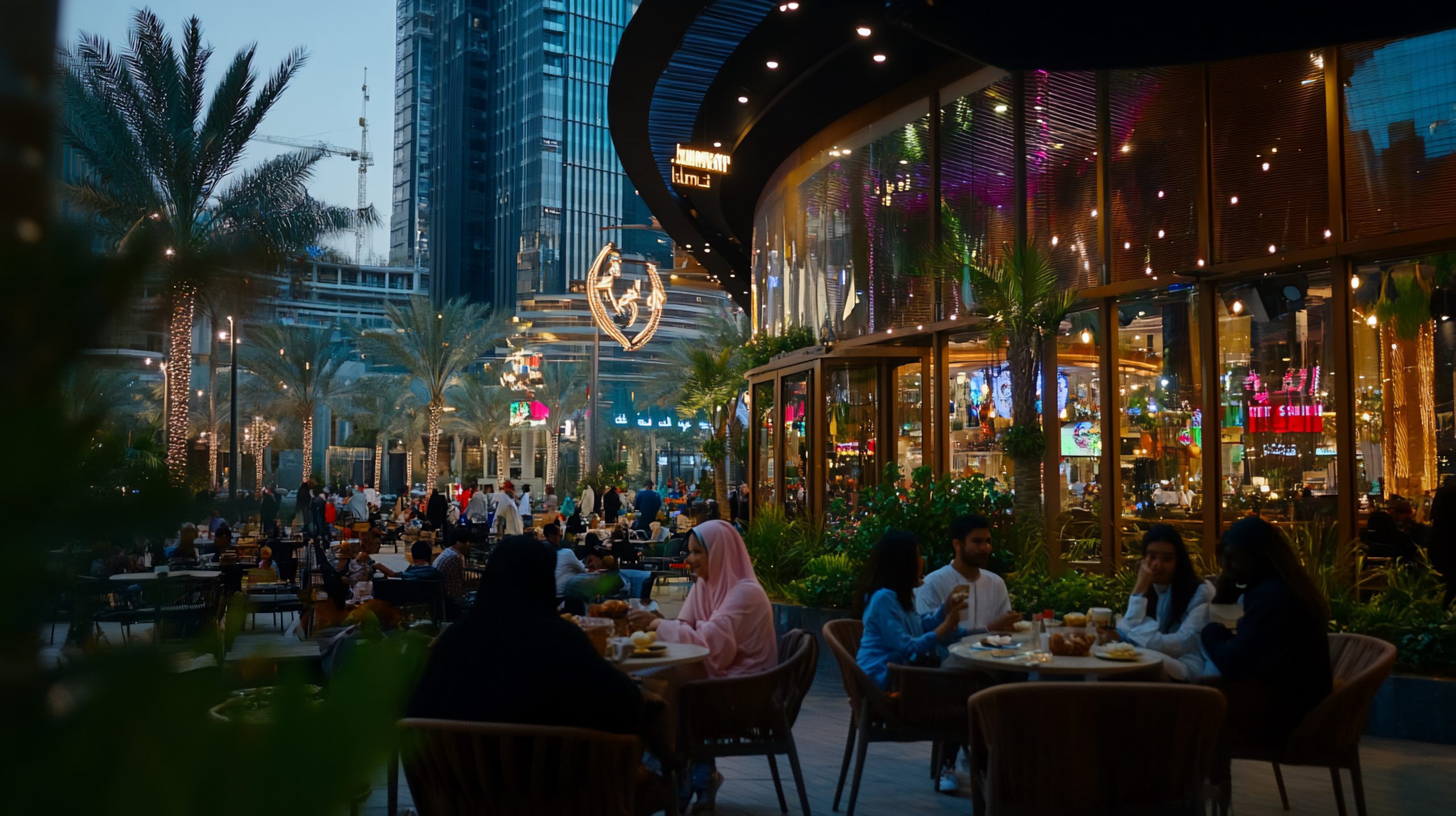 UAE Cafes and Bars Market Expected to Surpass USD 22.3 Billion Driven by Tourism and Premium Coffee Demand bustling-outdoor-dining-scene-with-people-enjoying-meals-vibrant-urban-setting-scaled