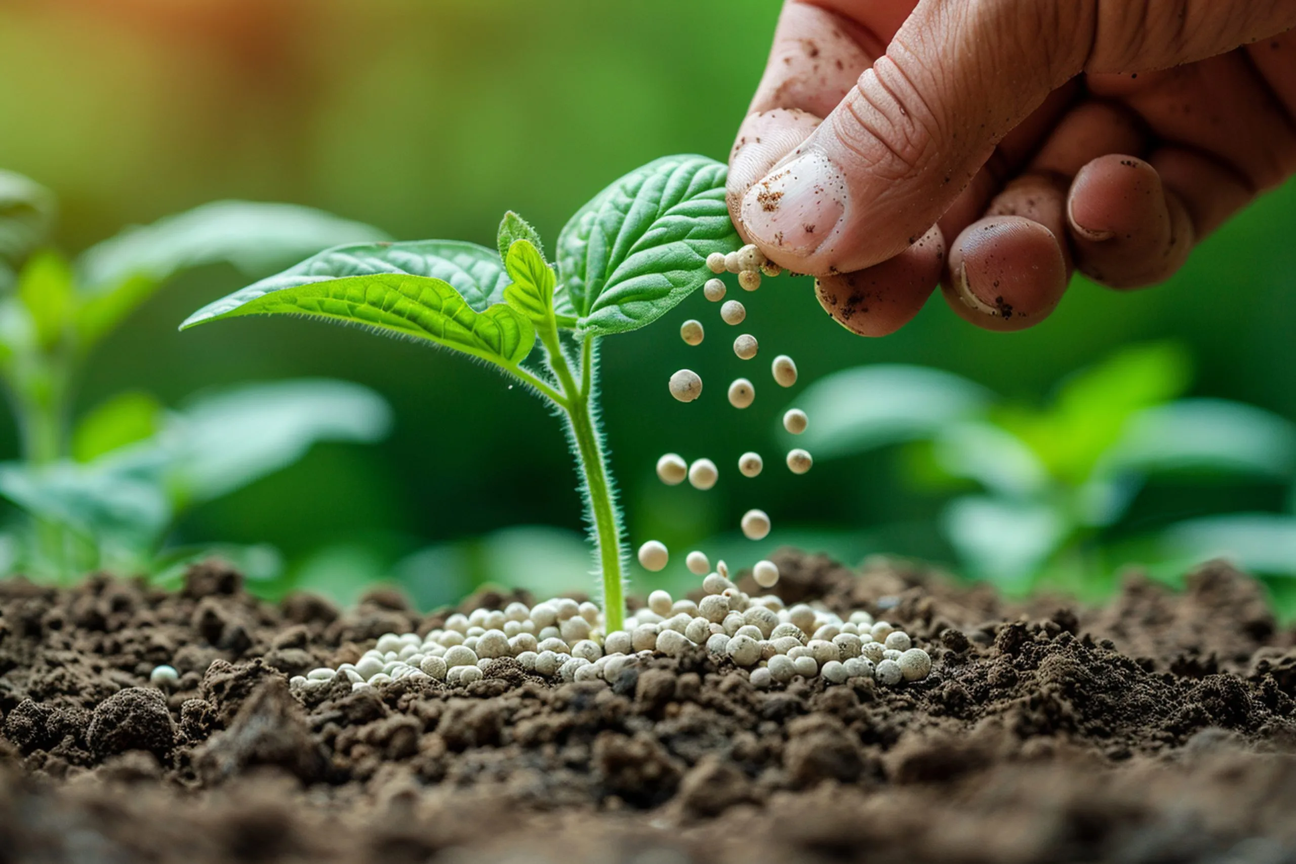 Brazil Micronutrient Fertilizer Market Set to Reach USD 231 Million with 6.94% CAGR Growth fertilizing-plants-spring-garden-with-chemical-mineral-graduated-fertilizers-scaled