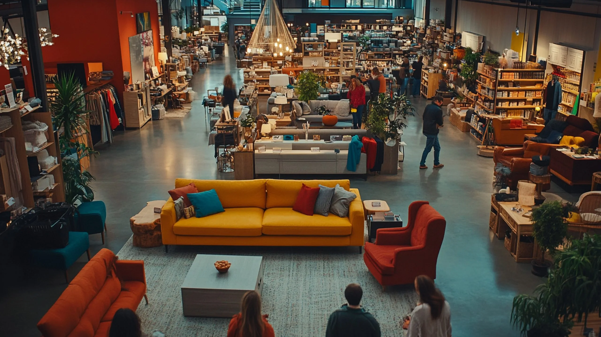 India Furniture And Home Furnishing Market Set to Reach USD 44.30 Billion as Organized Retail and Premium Furniture Expand group-people-are-large-room-with-couch-coffee-table-scaled