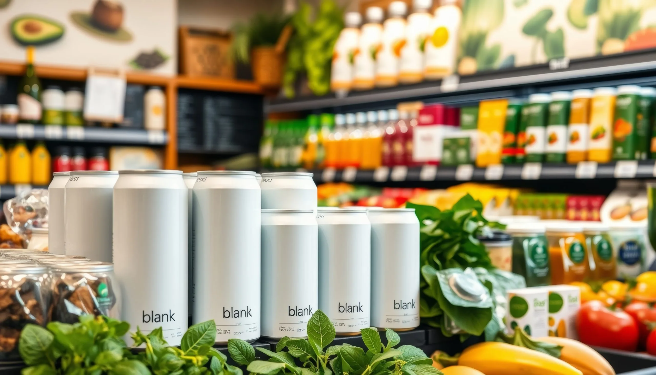 Brazil Beverage Packaging Market Outlook to 2035 healthy-drinks-grocery-store-blank-cans-produce-beverages-scaled