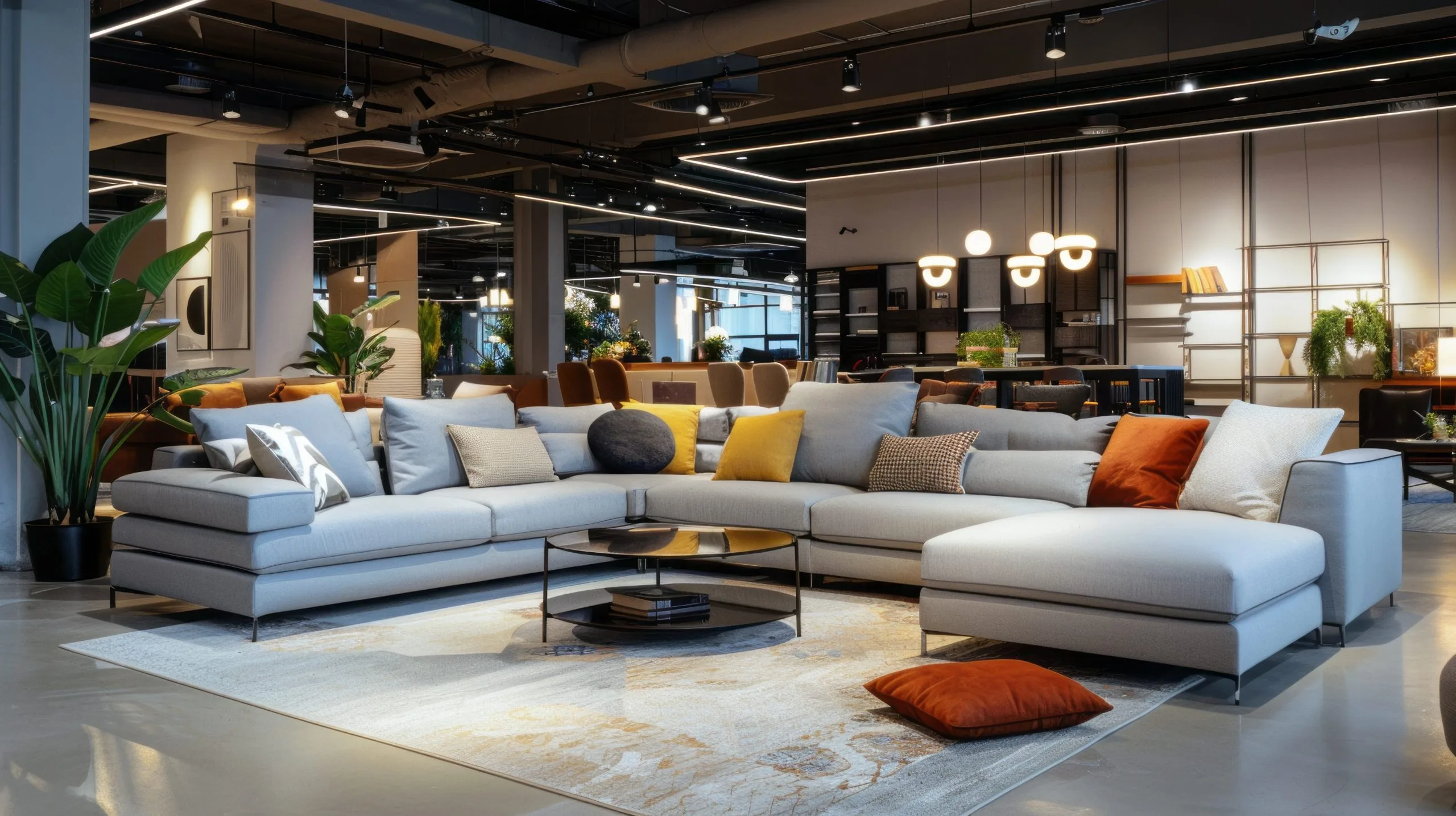 USA Furniture And Home Furnishing Market Set to Reach USD 412.14 Billion as Home Styling and Replacement Demand Expands large-living-room-with-grey-sectional-couch-coffee-table-scaled