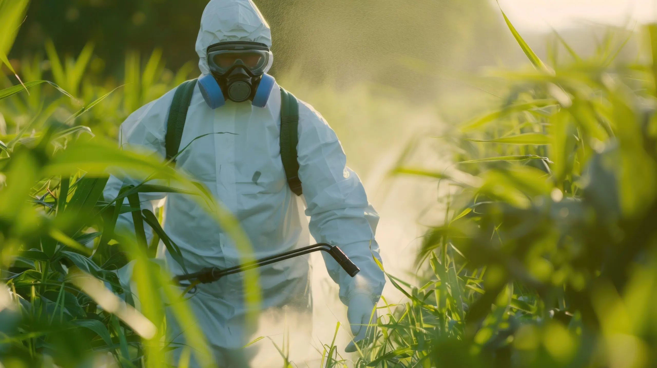KSA Insecticide Market Gains Traction as Agrochemical and Pesticide Demand Grows at 6.2 Percent CAGR man-protective-suit-spraying-down-corn-field-suitable-agricultural-concepts-scaled