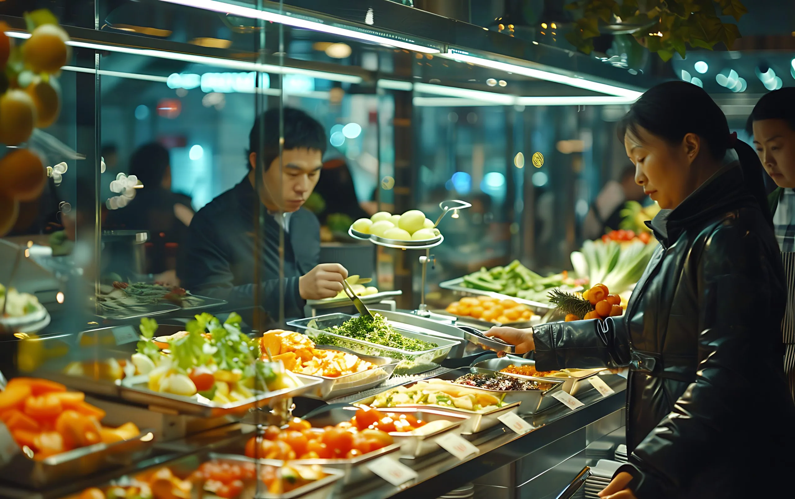 Vietnam Quick Service Restaurant Market Set to Reach USD 6.6 Billion as Digital Ordering and Chain Expansion Grow people-group-catering-buffet-food-indoor-restaurant-3-scaled