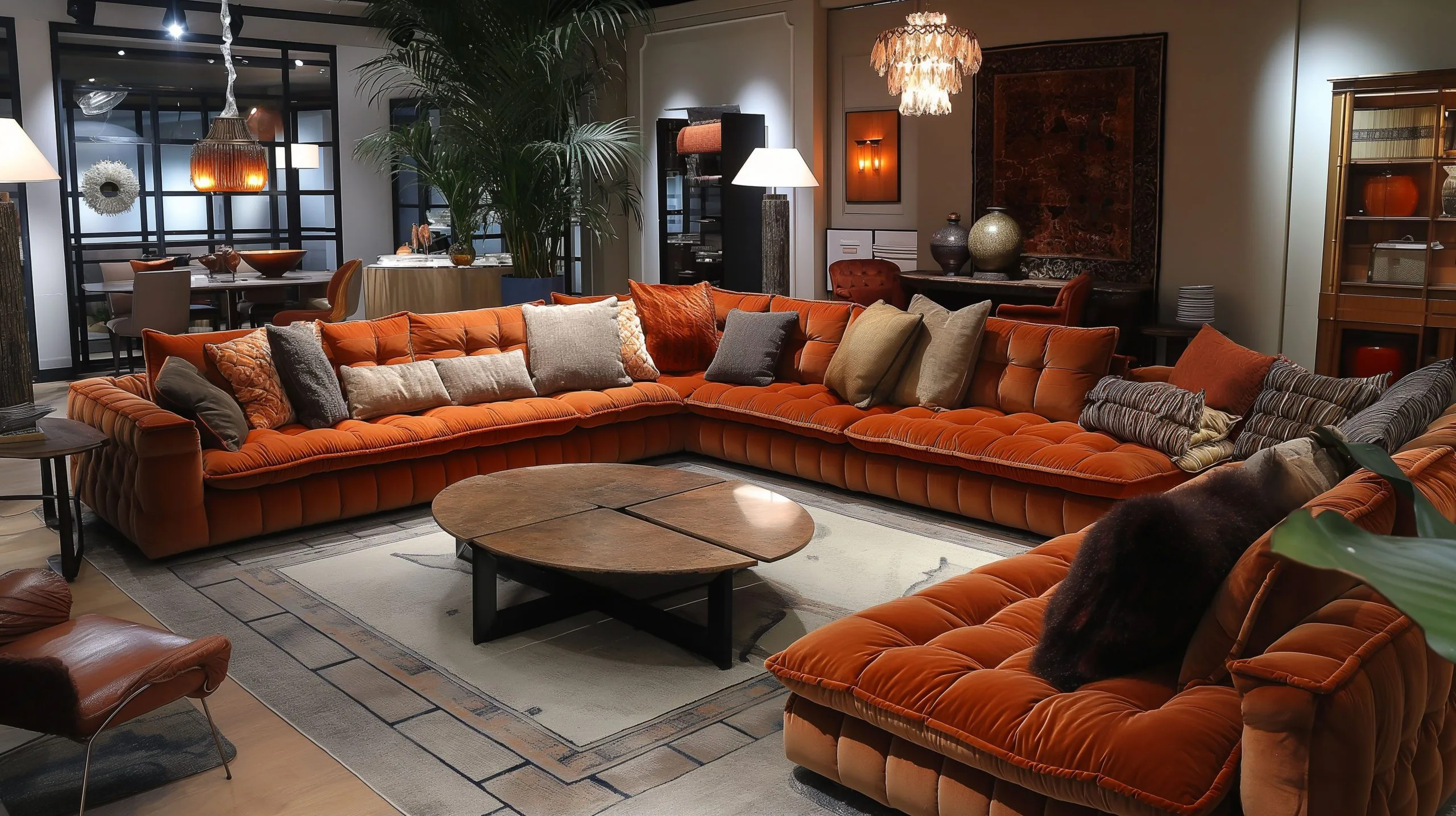 South Africa Furniture And Home Furnishing Market Grows at 9.2 Percent CAGR Driven by Home Improvement and Lifestyle Upgrades showroom-displaying-sofas-upholstered-furniture-department-scaled