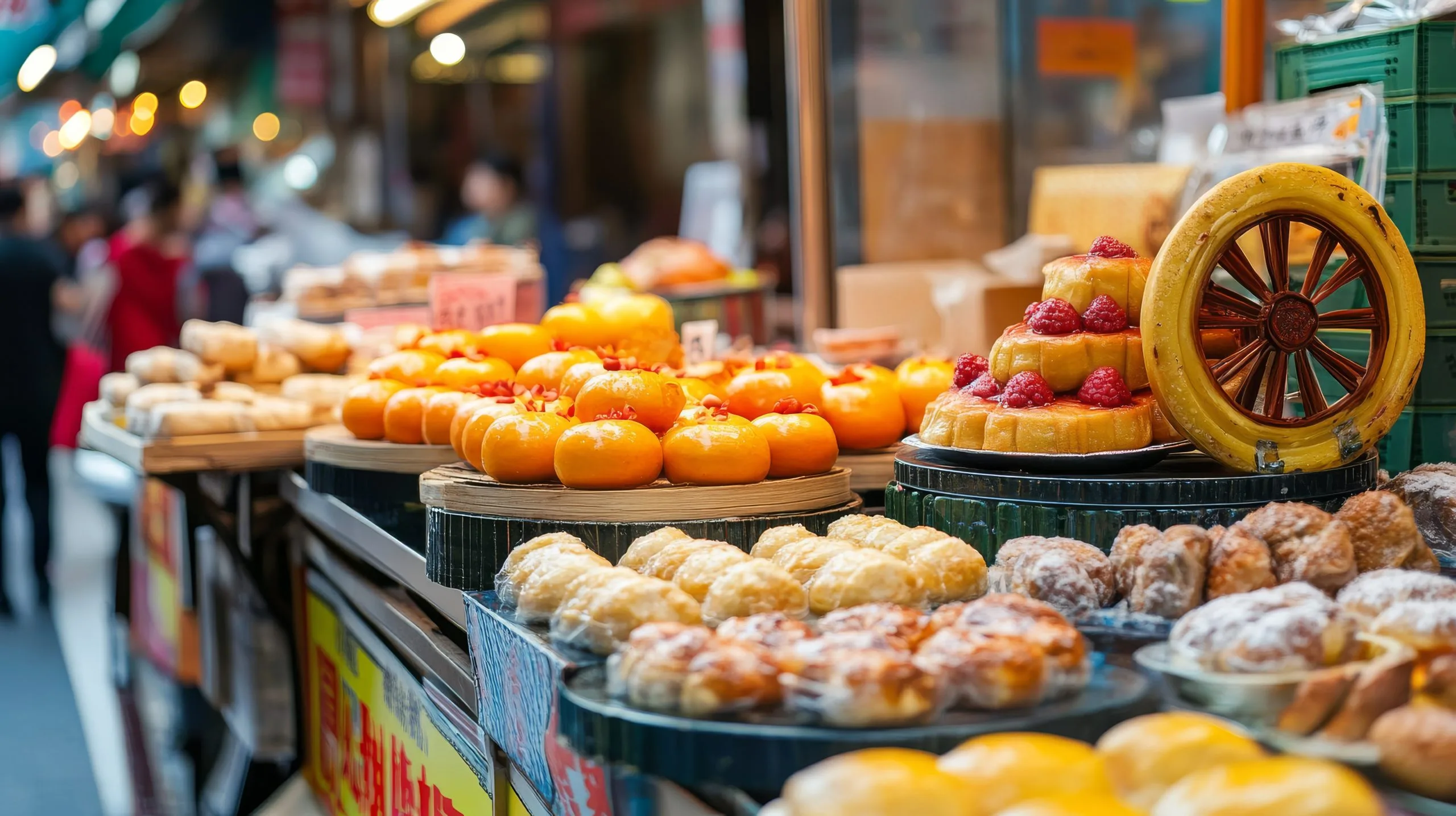 Philippines Bakery Products Market Advances at 7.5 Percent CAGR as Cakes, Pastries, Biscuits, Bread, and Morning Goods Gain Demand taiwanese-street-market-with-wheel-cake-scaled
