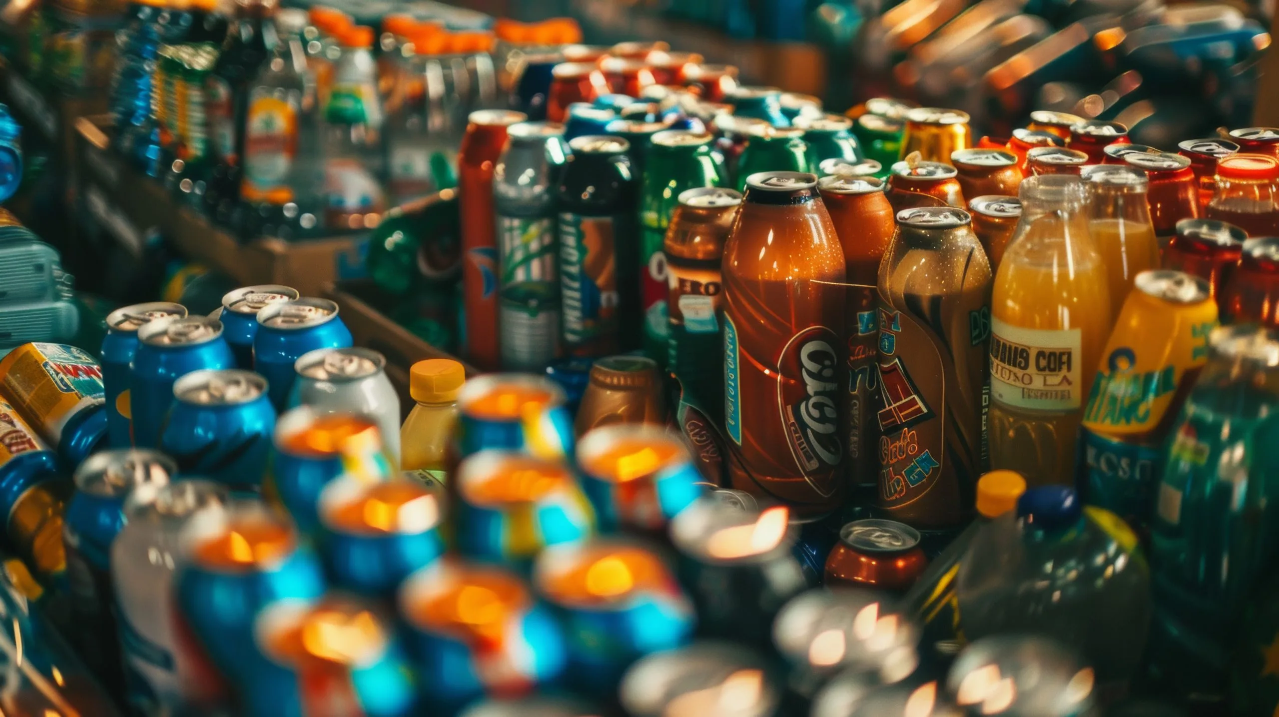 USA Beverage Packaging Market Outlook to 2035 variety-beverage-cans-store-display-scaled