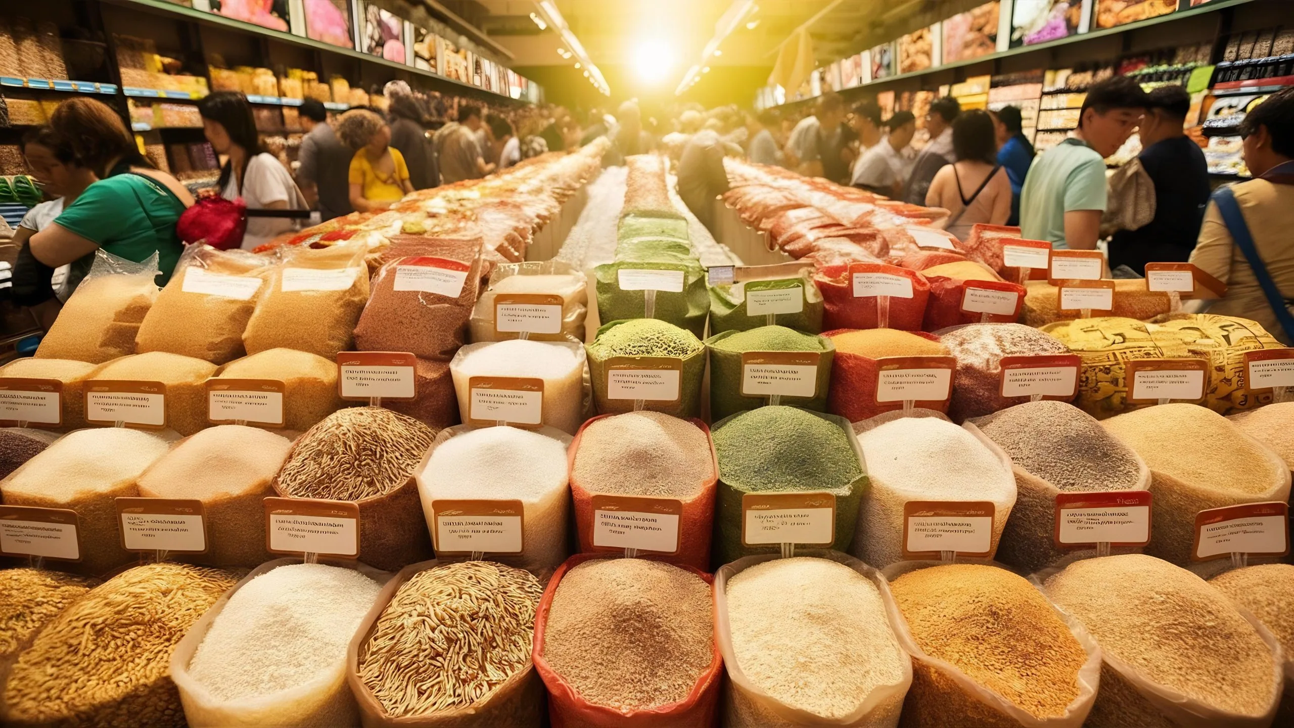 UK Food Additives Market Outlook to 2035 various-grains-bags-grocery-store-market-scaled
