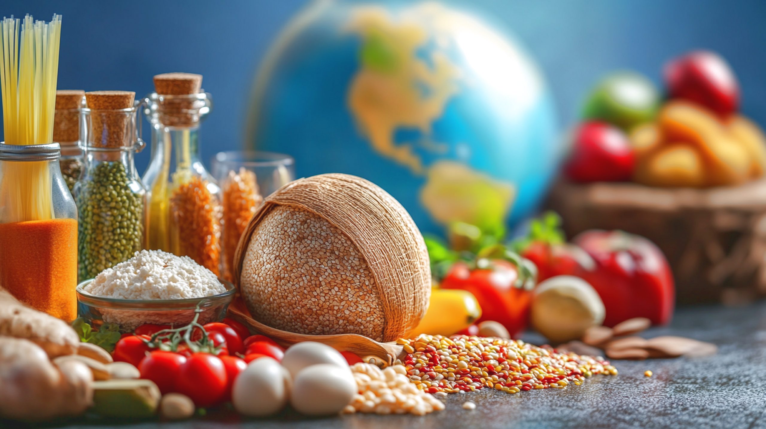 Singapore Food Enzymes Market Outlook to 2035 world-food-day-background-concept-with-foods-globe-combined-scaled