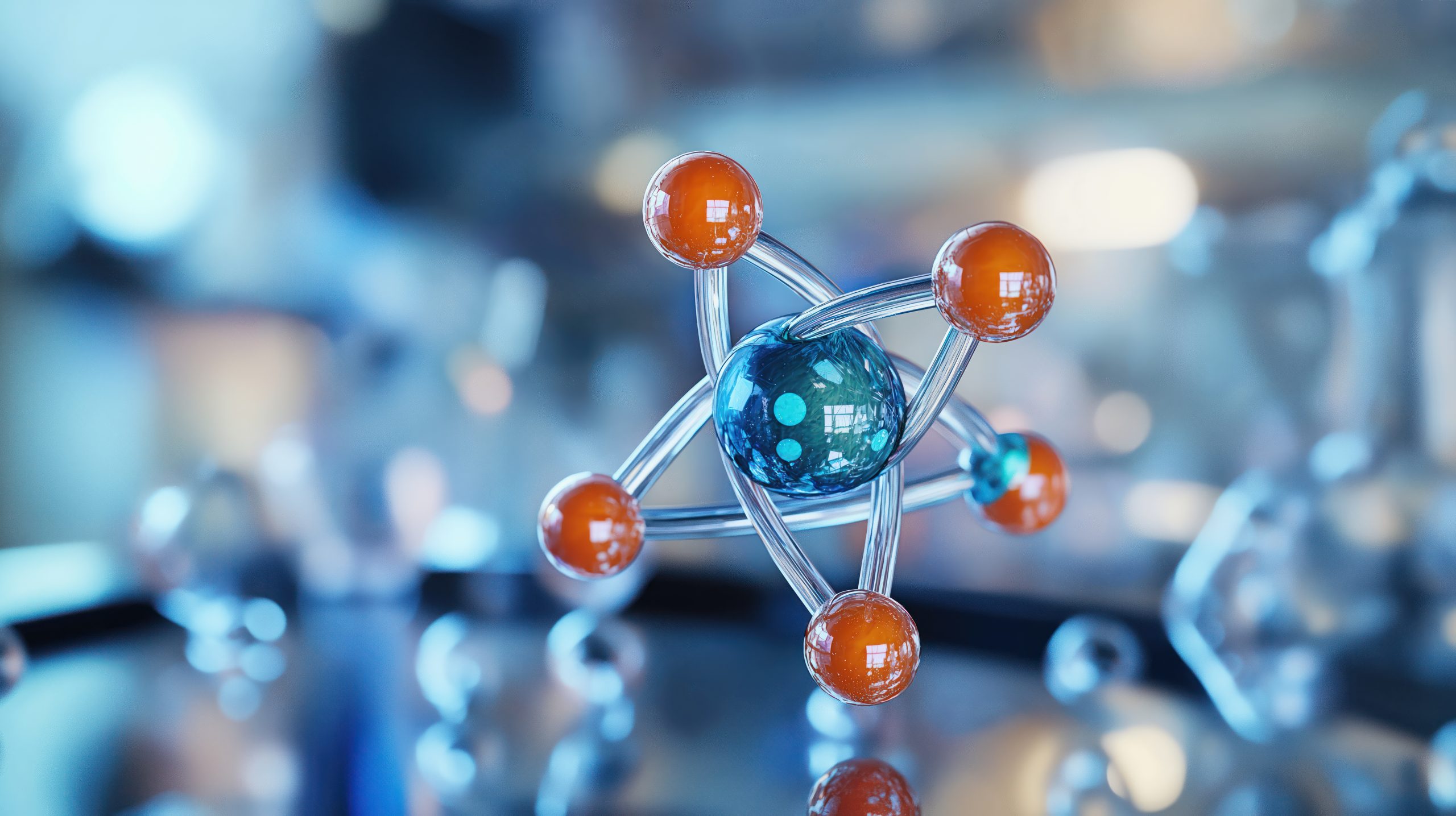 Singapore Ion Exchange Resins Market Outlook to 2035 3d-model-atom-molecule-structure-lab-science-lab-background-molecular-model-colorful-scaled