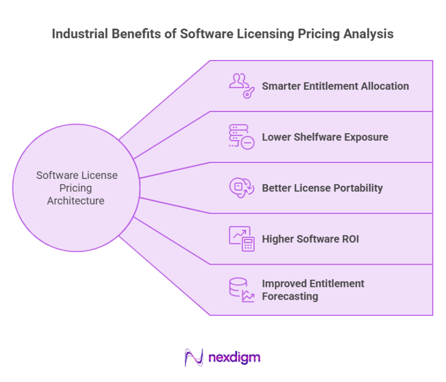 Industrial Benefits of Software License Pricing Analysis