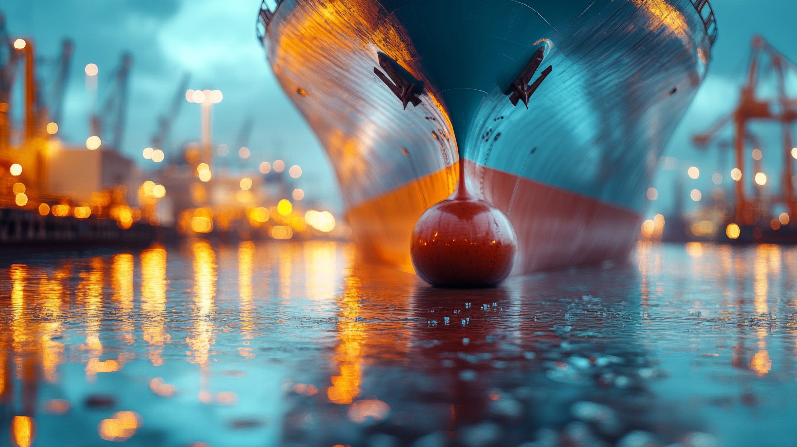 Germany Next-Gen Marine Coatings Market Outlook to 2035 cargo-ship-docked-night-harbor-scaled