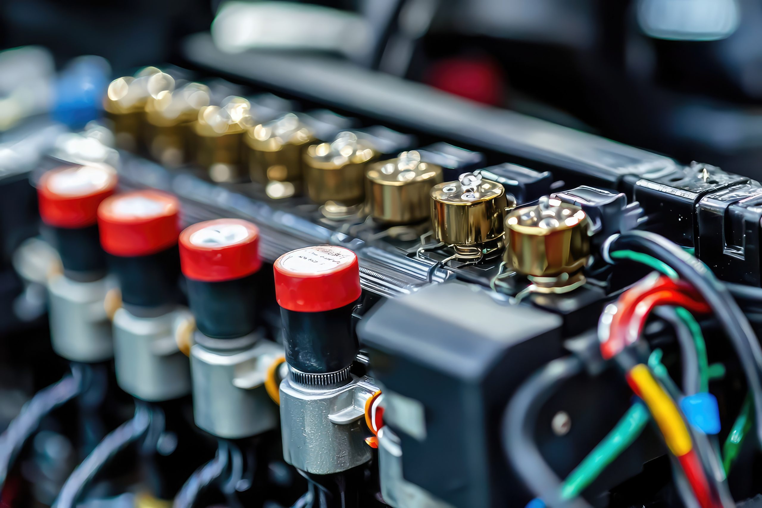 KSA Gas Genset Market Outlook to 2035 close-up-engine-control-unit-ecu-showcasing-intricate-wiring-components-highlighting-precision-complexity-automotive-technology-scaled