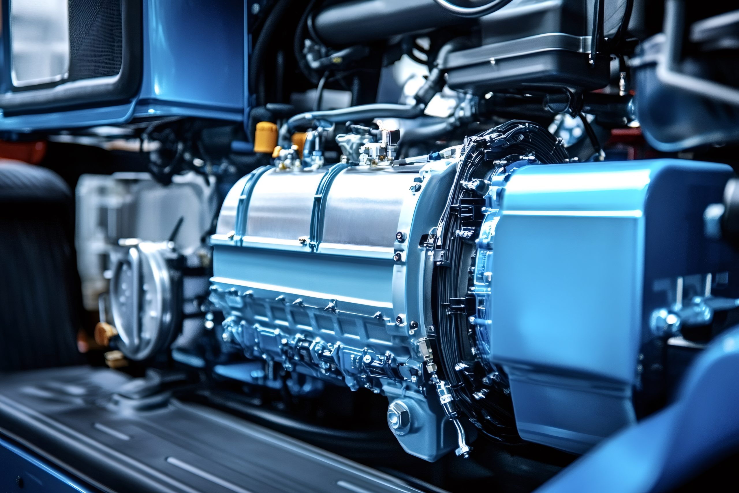Singapore Hybrid Electric Marine Propulsion Engine Market Outlook to 2035 closeup-powerful-modern-engine-showing-complex-mechanics-scaled