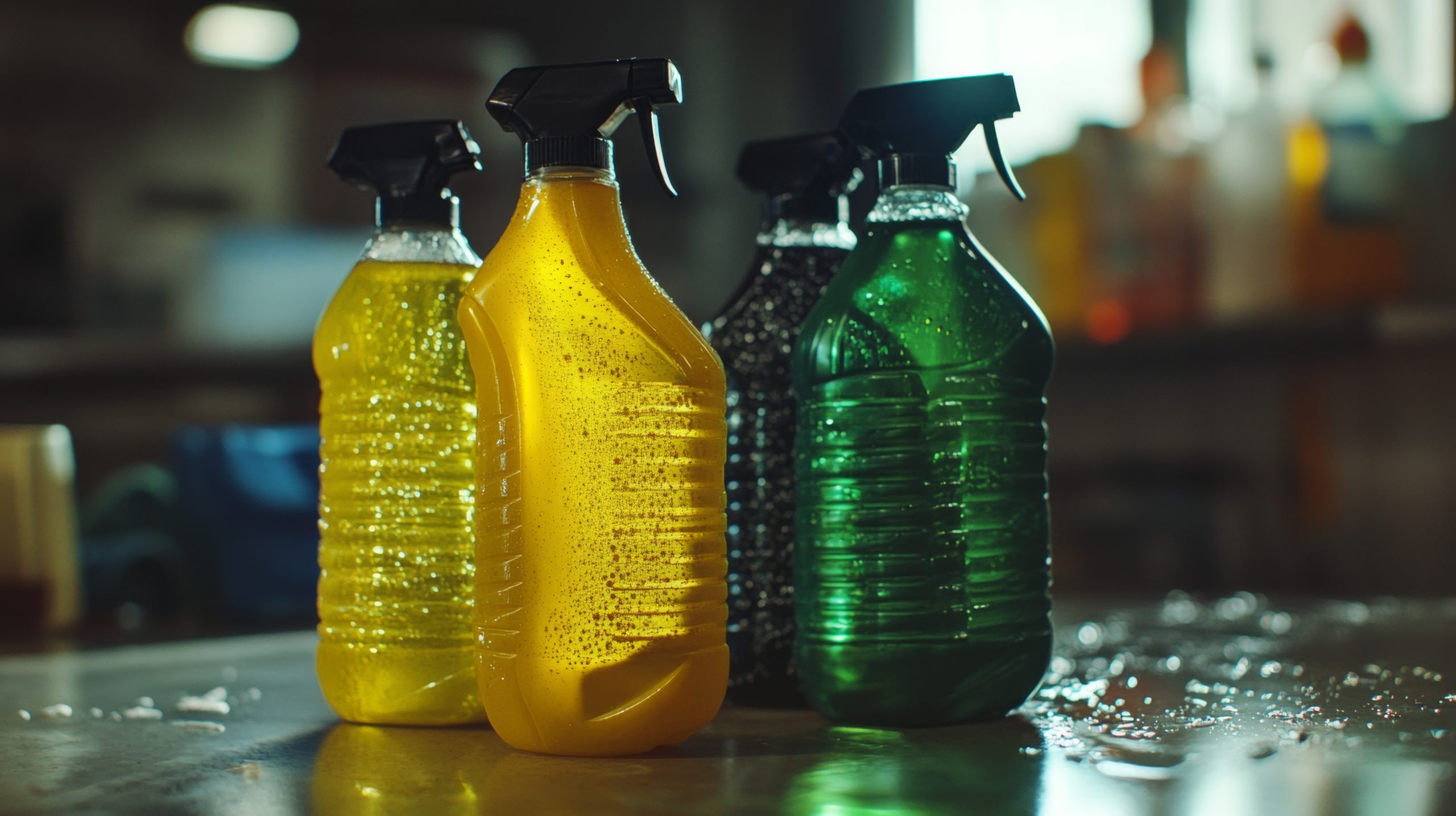Italy Industrial and Institutional Cleaning Chemicals Market Outlook to 2035 colorful-cleaning-supplies-counter-scaled