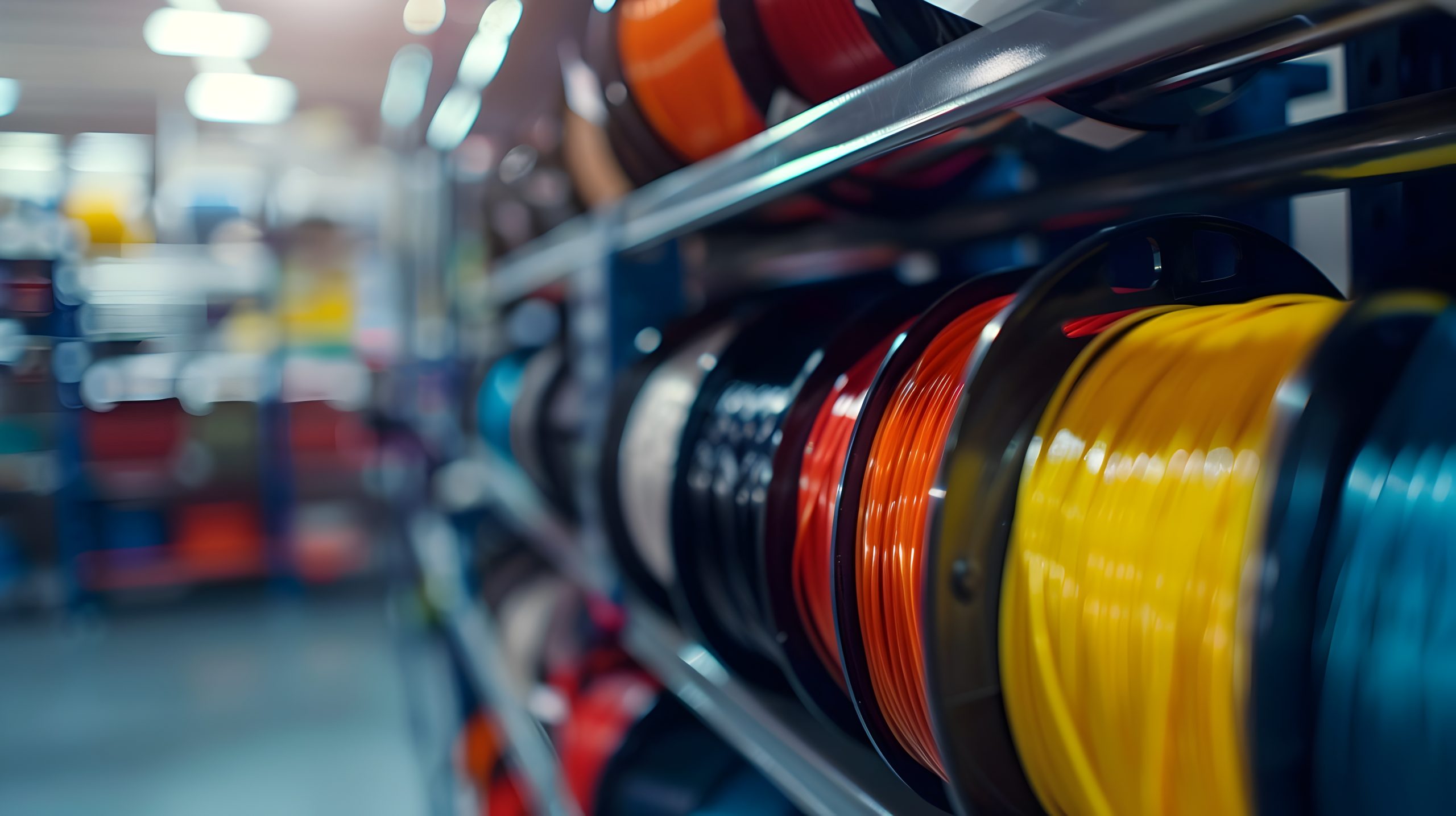 US Adhesive Tapes Market Outlook to 2035 cuttingedge-3d-printing-with-precise-polymer-filament-side-shot-showcasing-innovative-scaled