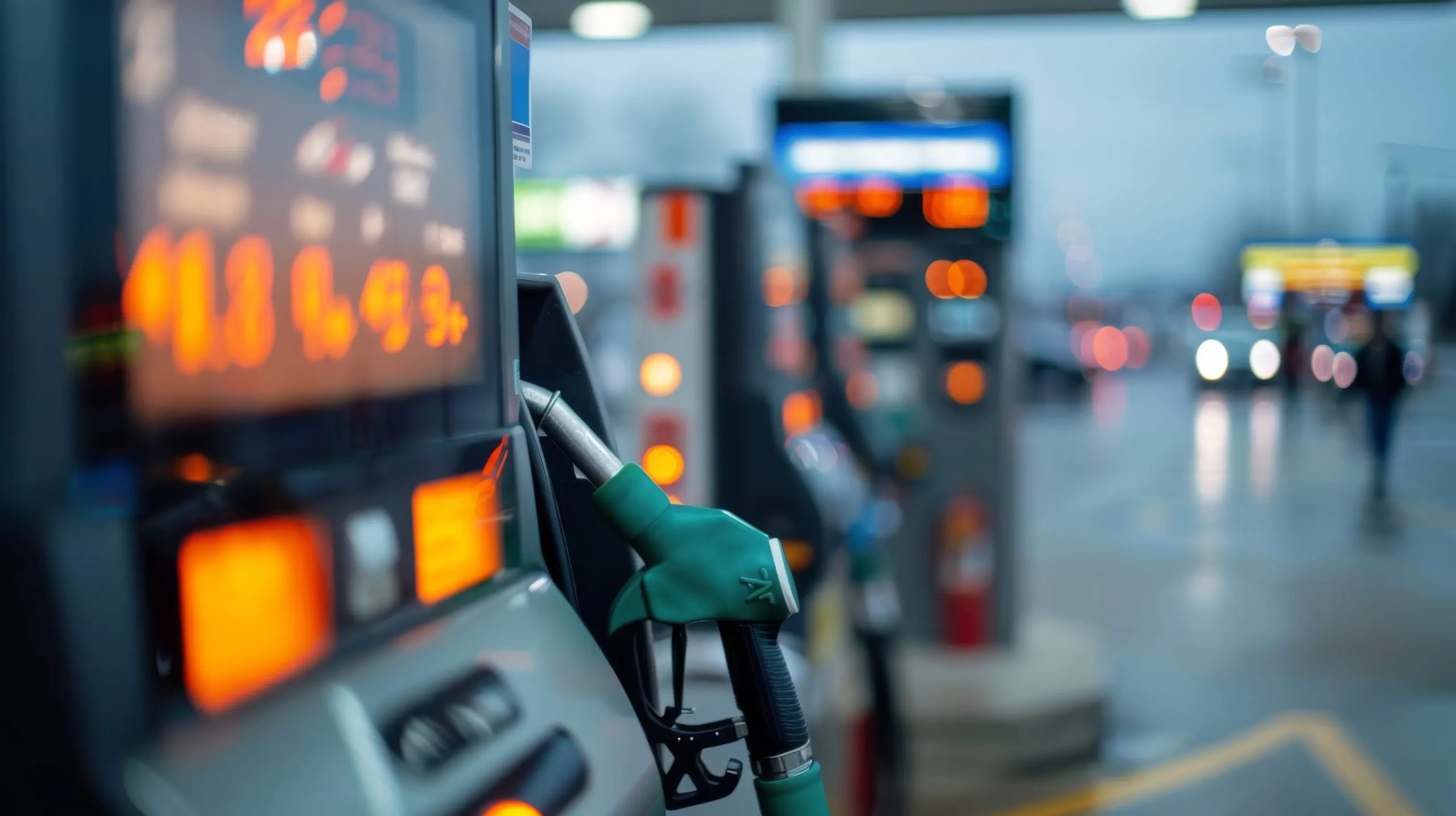 Thailand Petrol Genset Market Outlook to 2035 fuel-pumps-gas-station-rainy-afternoon-scaled