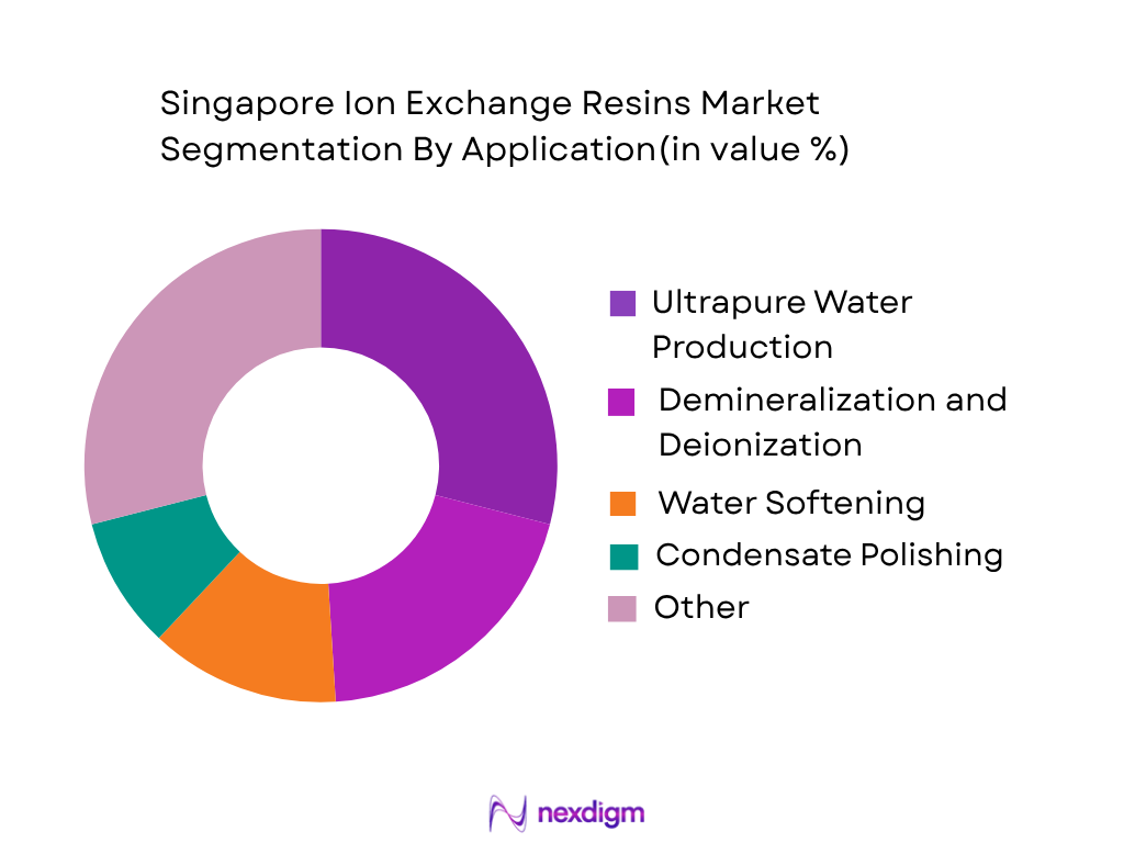 Singapore Ion Exchange Resins Market by application