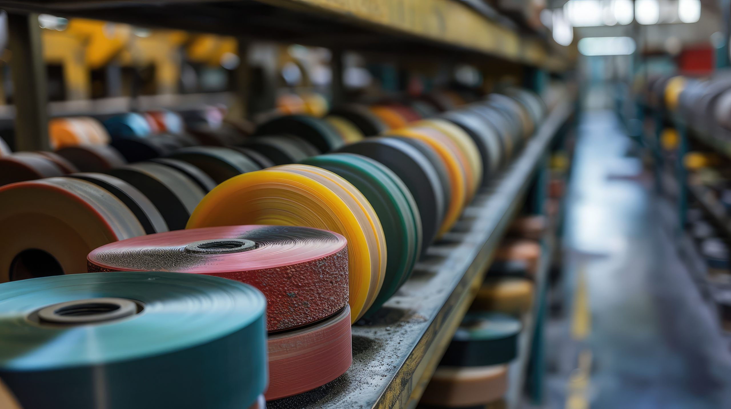 Vietnam Adhesive Tapes Market Outlook to 2035 industrial-conveyor-belt-production-line-scaled