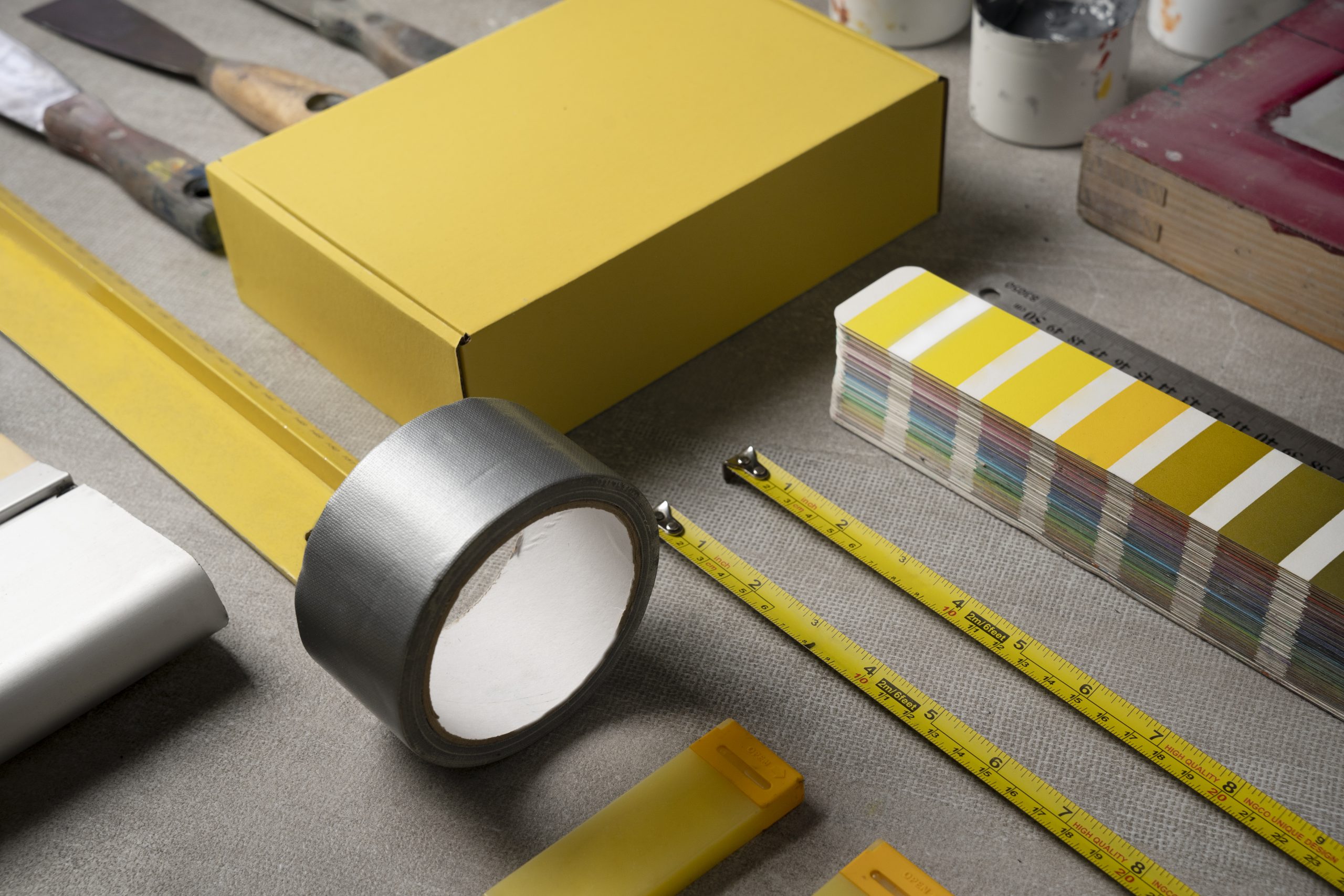 KSA Adhesive Tapes Market Outlook to 2035 measuring-tools-tape-arrangement-scaled