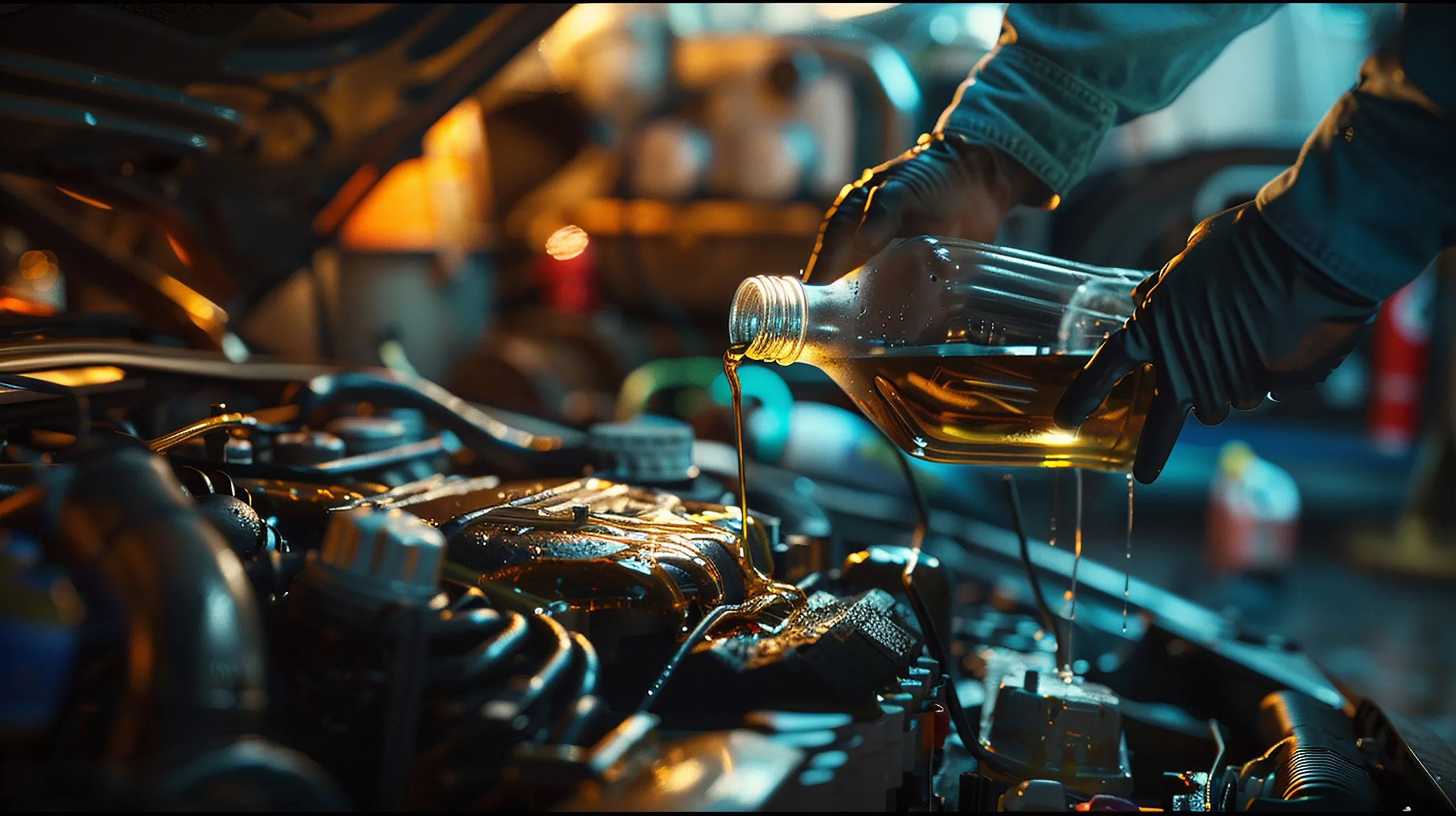 UAE Automotive Lubricants Market Outlook to 2035 mechanic-working-cars-suspension-system-scaled