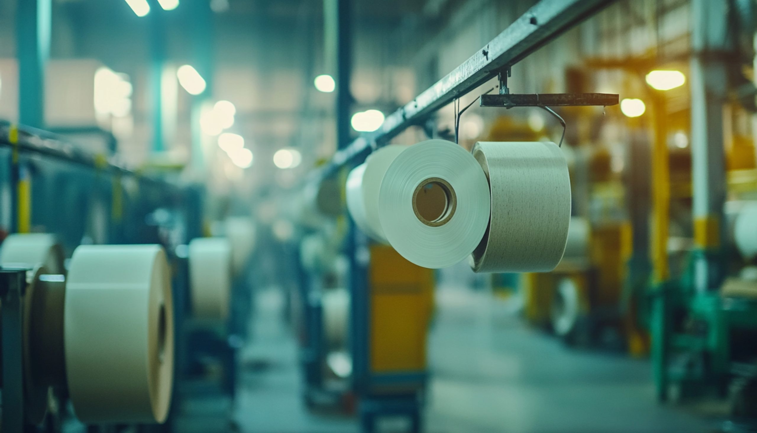 UK Adhesive Tapes Market Outlook to 2035 roll-toilet-paper-is-hanging-rack-factory-scaled