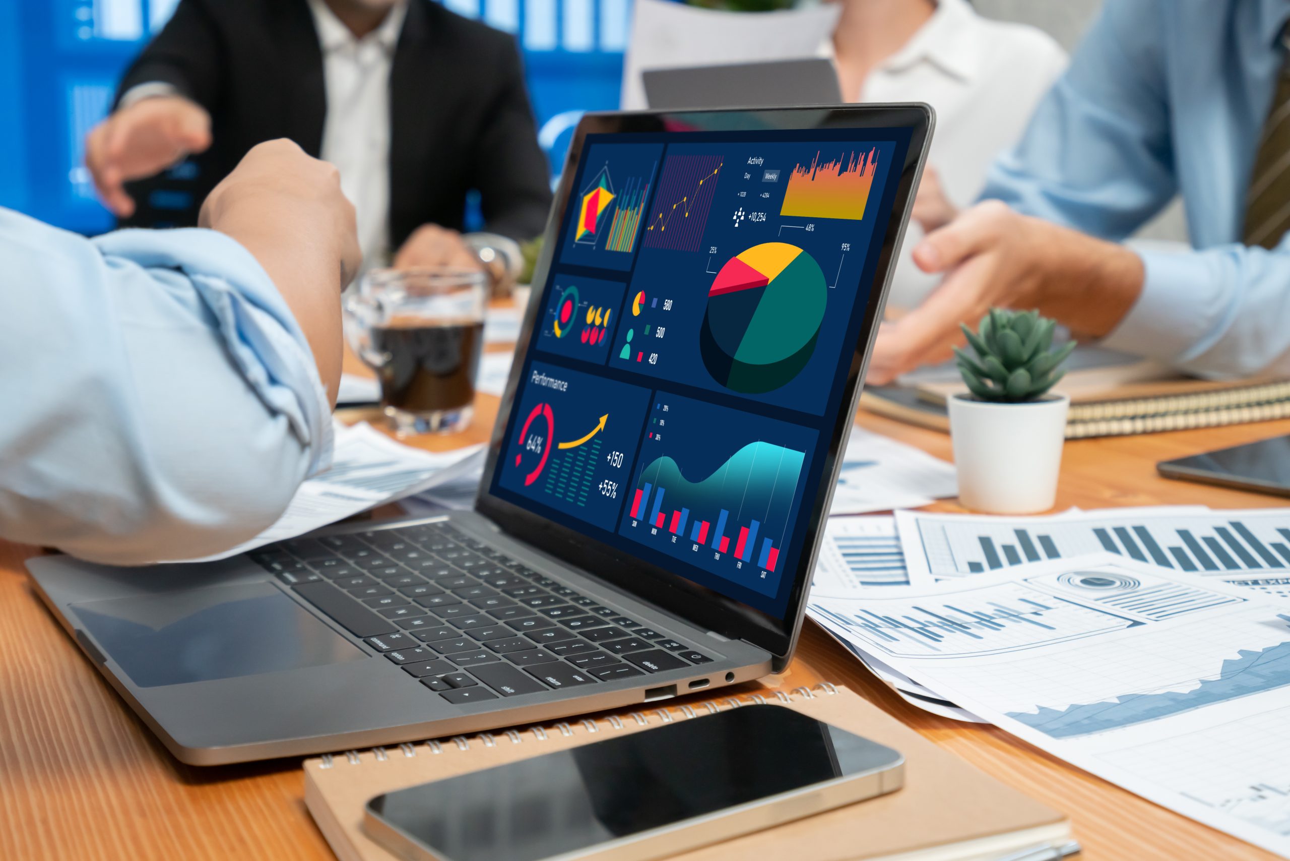 How Are Enterprises Moving from Reporting to Predictive Decision-Making? Business-analytics-platform-market-study-scaled