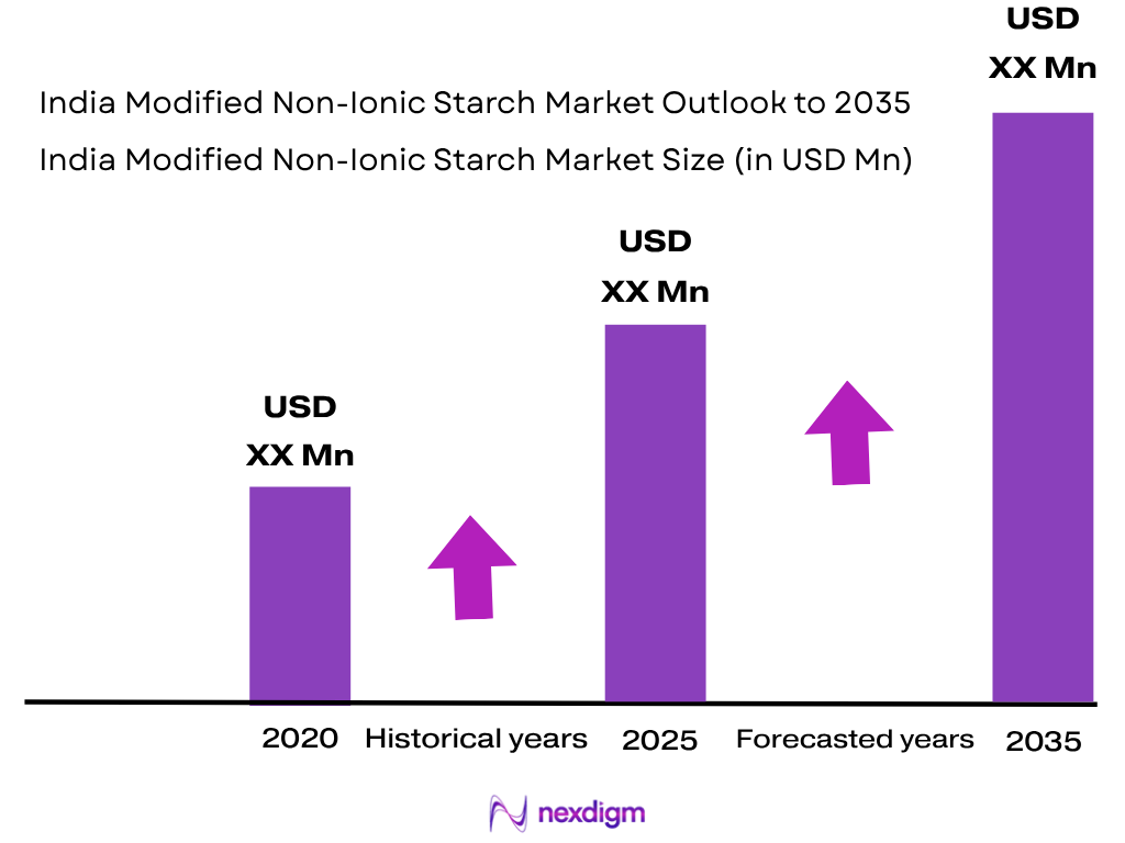 India Modified Non-Iconic Starch Market