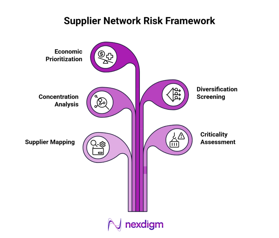 Supplier Network Risk Framework