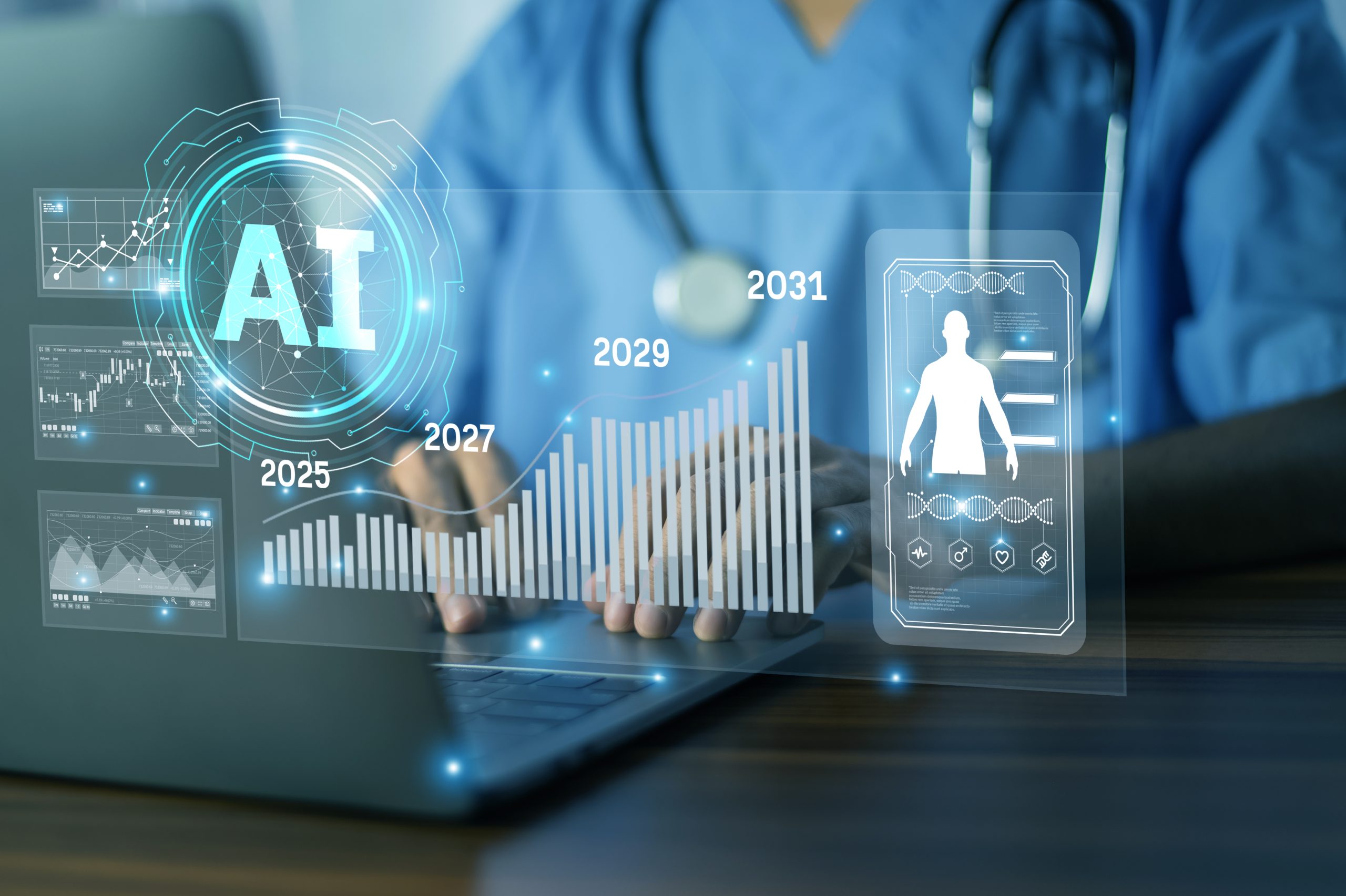 AI in Healthcare Market Assessment: Mapping Adoption Across Hospitals, Pharma, Diagnostics, and Patient Care ai-in-healthcare-market-assessment-scaled