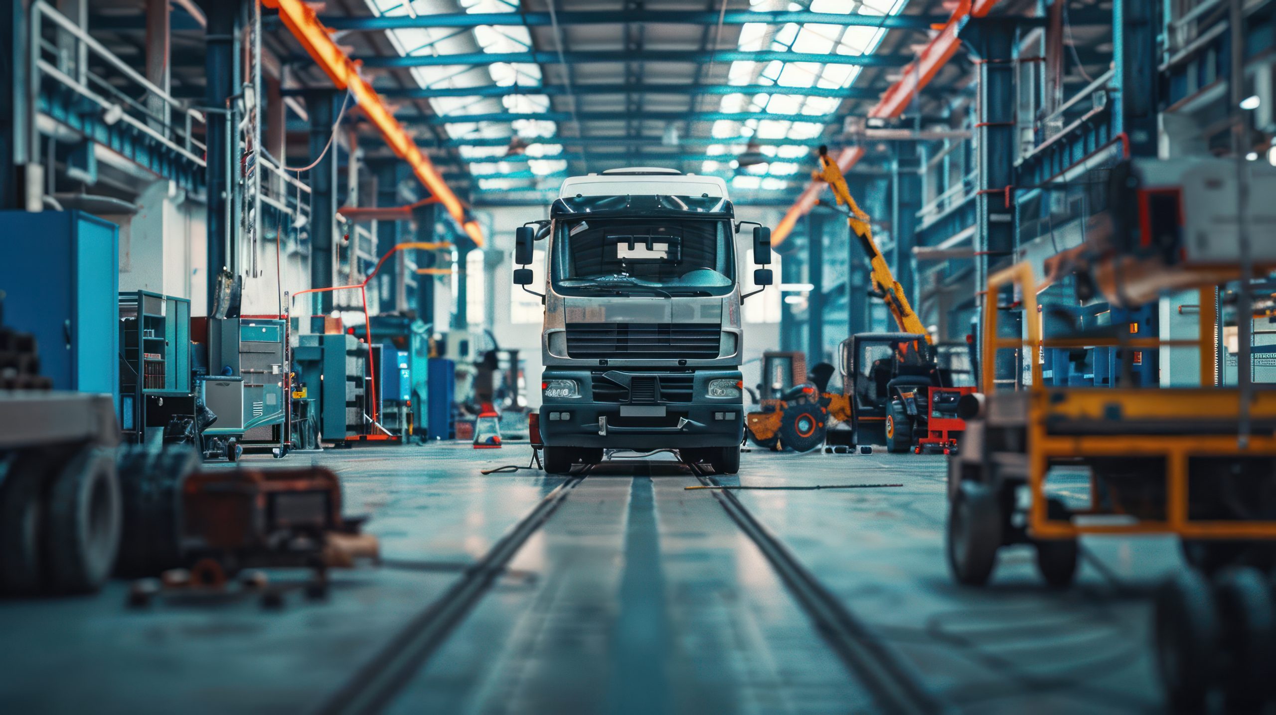 Singapore Heavy Duty Trucks Market Outlook to 2035 commercial-auto-being-serviced-maintenance-shop-scaled