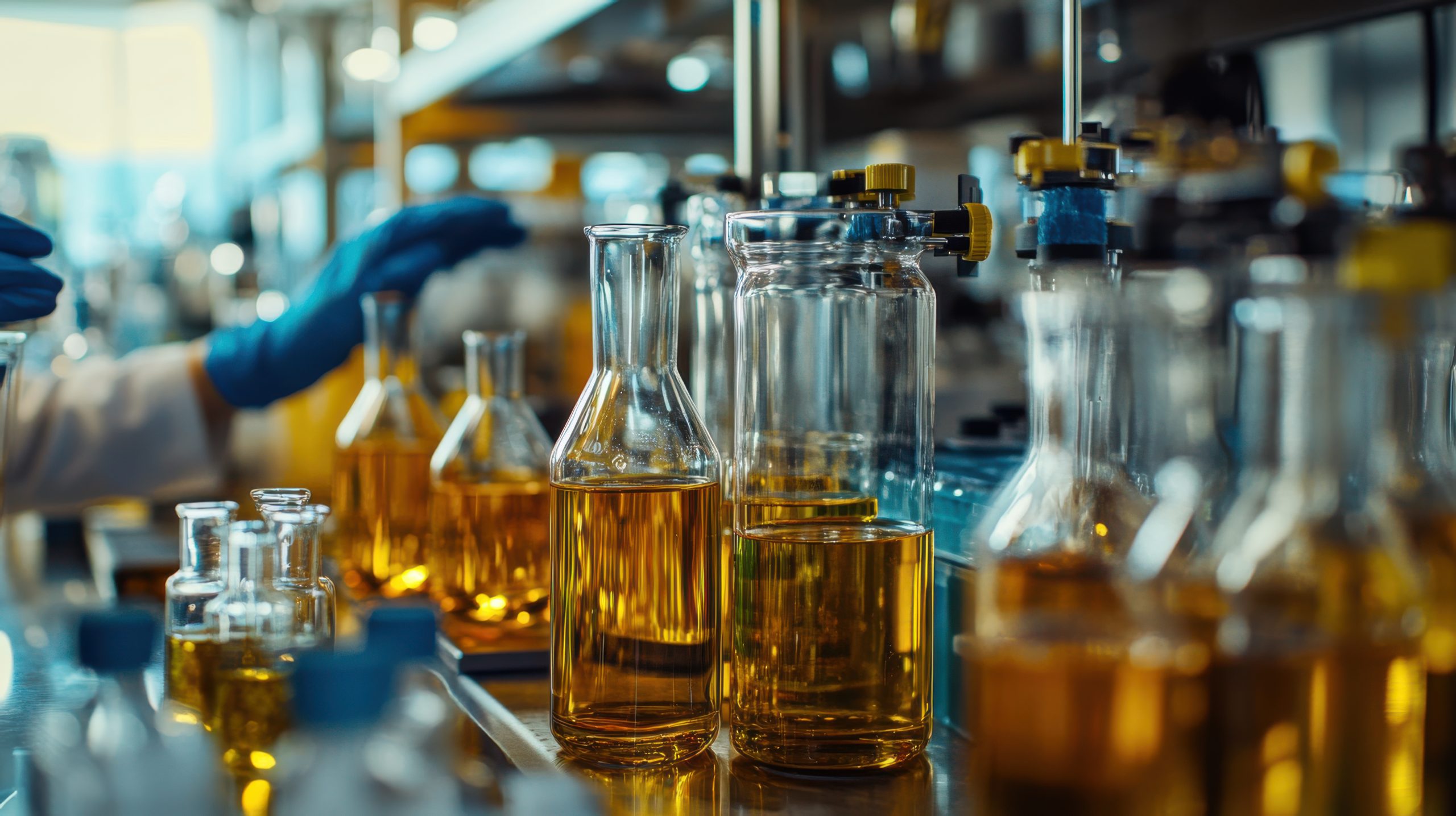 Germany Polyglycolic Acid Market Outlook to 2035 detailed-view-cannabis-extraction-process-laboratory-with-beakers-scaled