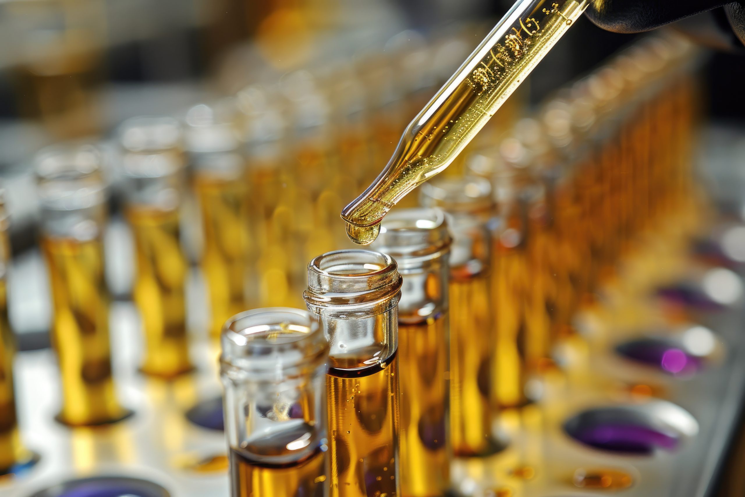 UK Polyglycolic Acid Market Expands Through 10 Percent CAGR in Biodegradable Medical Applications dropper-dispensing-liquid-into-glass-test-tubes-scaled